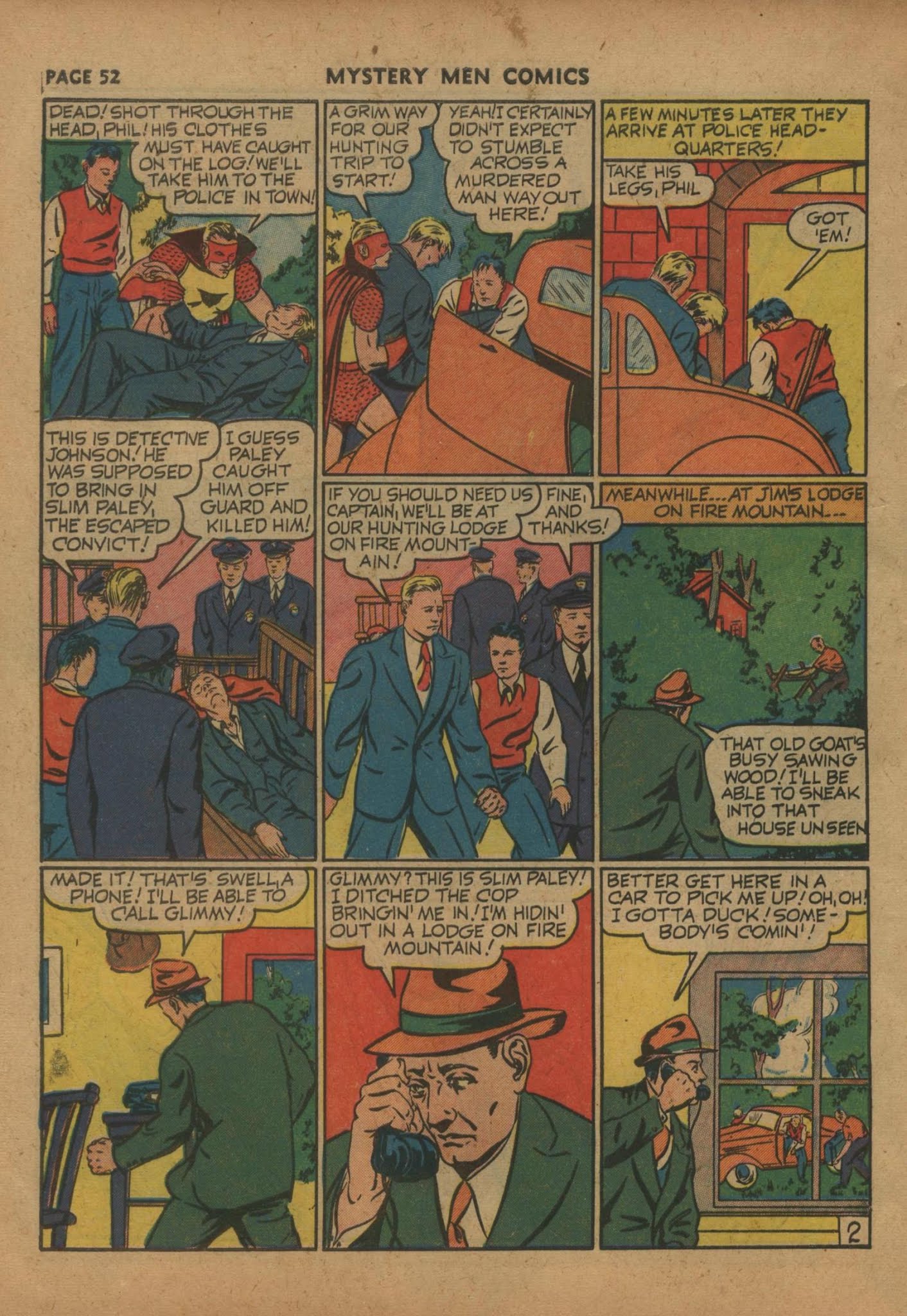 Read online Mystery Men Comics comic -  Issue #26 - 54