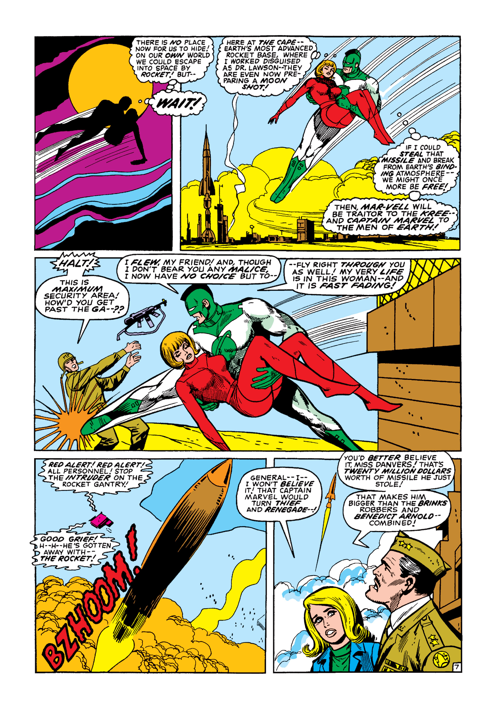 Read online Marvel Masterworks: Captain Marvel comic -  Issue # TPB 2 (Part 1) - 36