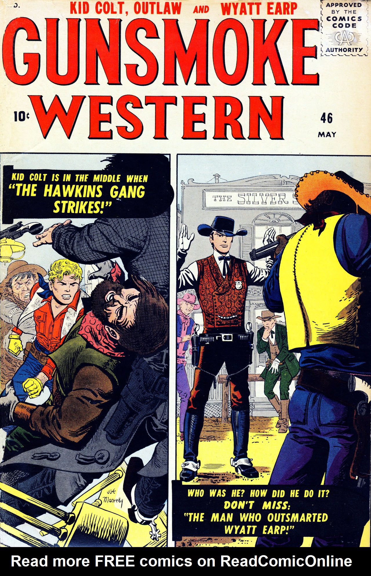 Read online Gunsmoke Western comic -  Issue #46 - 1