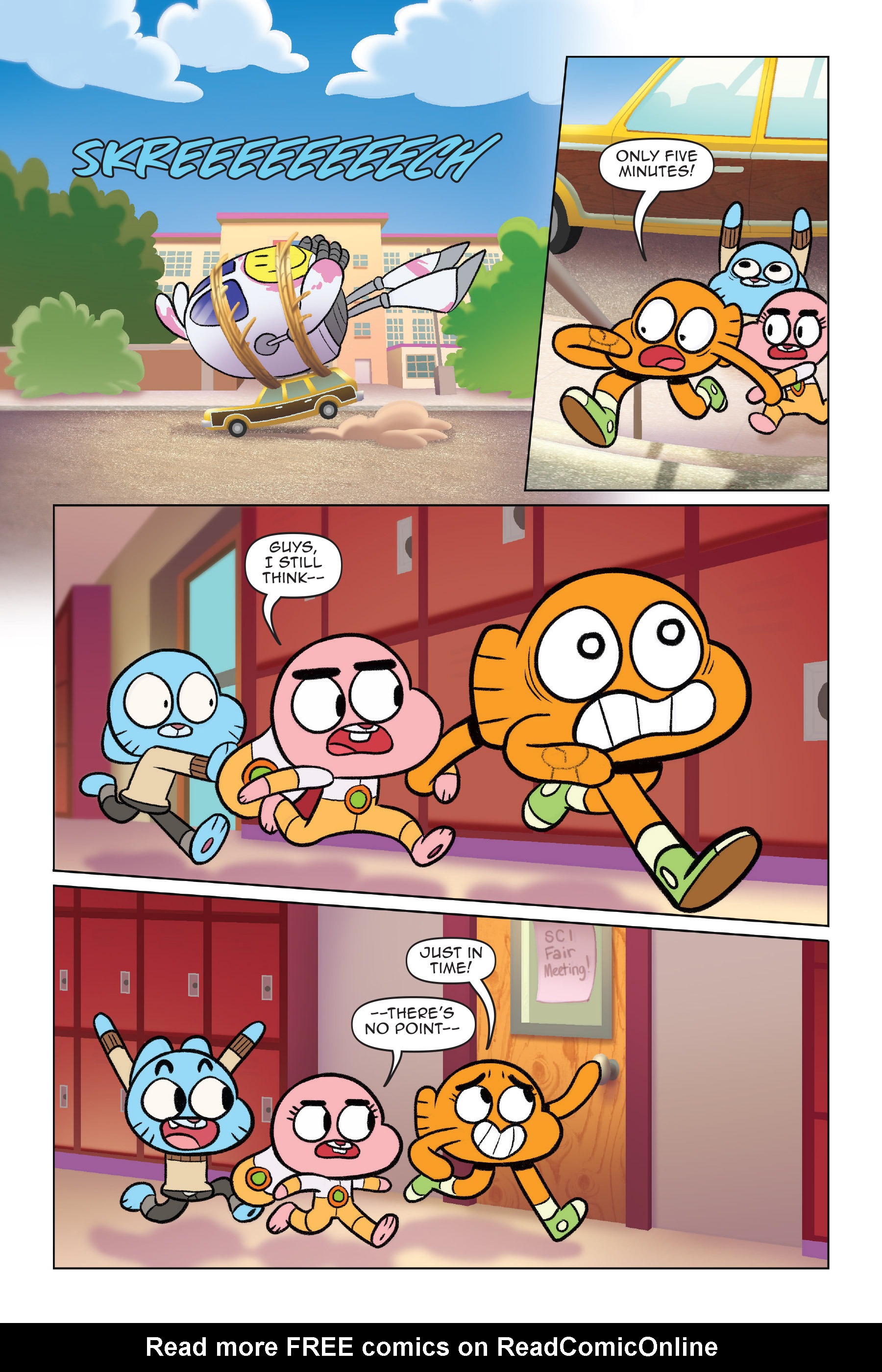 Read online The Amazing World of Gumball: Cheat Code comic -  Issue # Full - 114