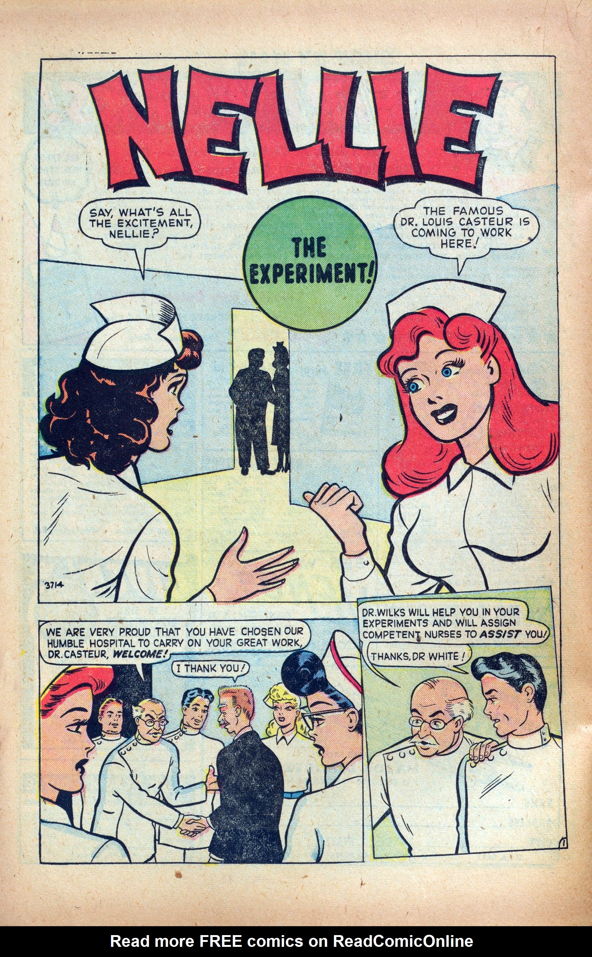 Read online Nellie The Nurse (1945) comic -  Issue #24 - 22