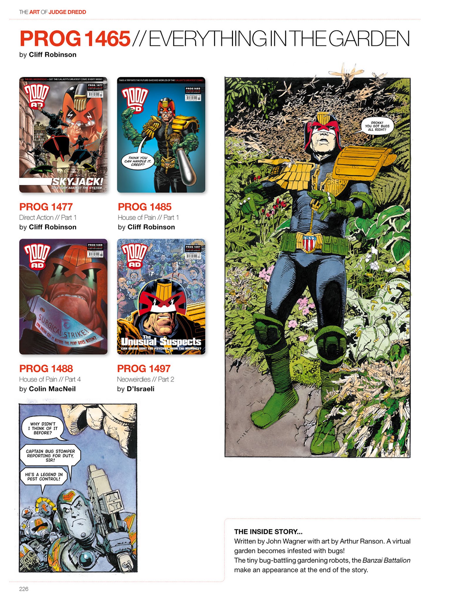 Read online The Art of Judge Dredd: Featuring 35 Years of Zarjaz Covers comic -  Issue # TPB (Part 3) - 46