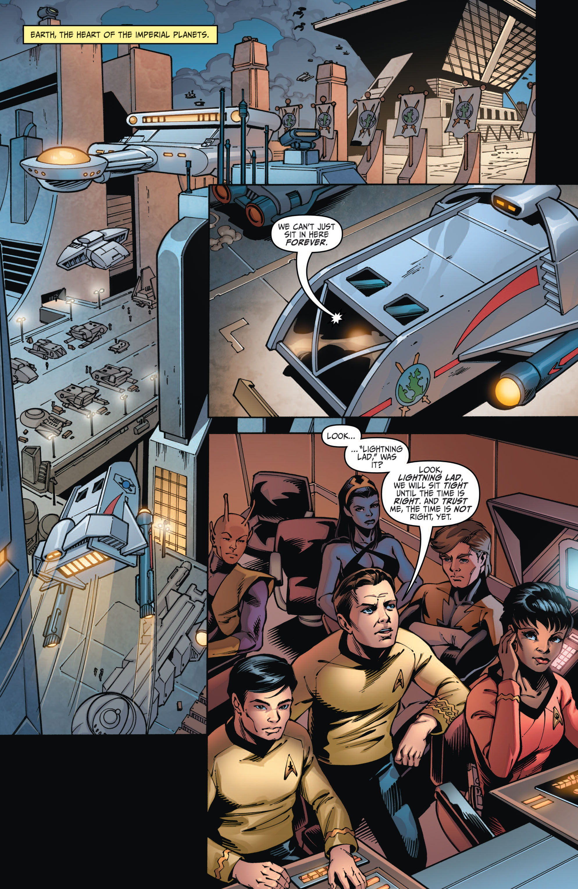 Read online Star Trek/Legion of Super-Heroes comic -  Issue #4 - 12