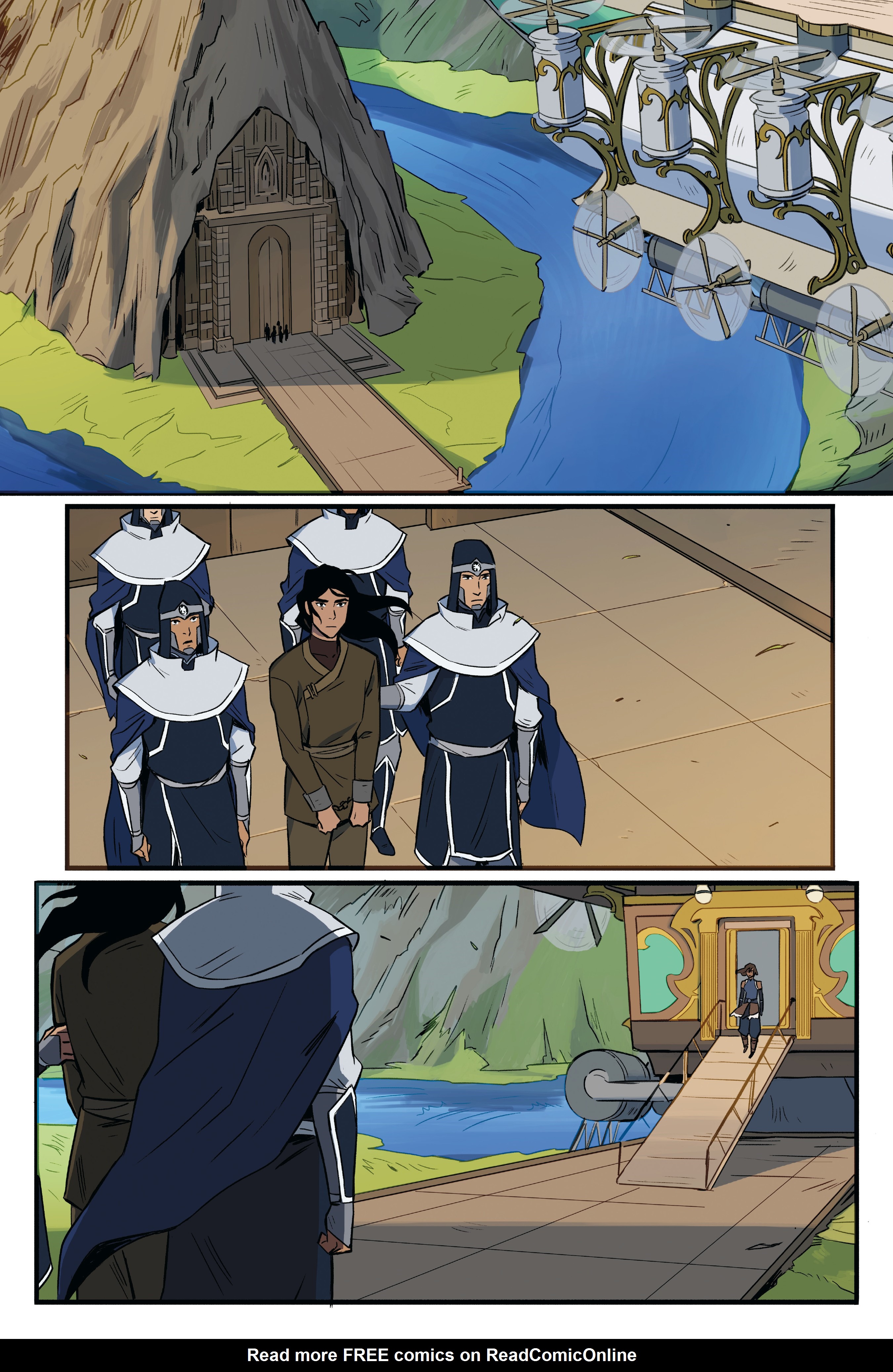 Read online Nickelodeon The Legend of Korra: Ruins of the Empire comic -  Issue # TPB 1 - 46