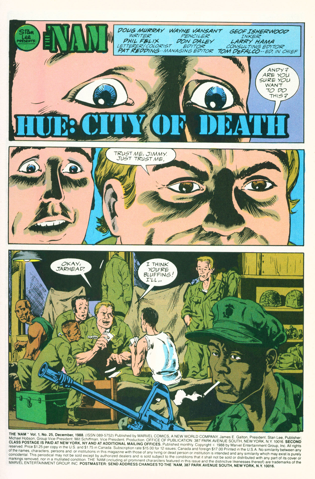 Read online The 'Nam comic -  Issue #25 - 2