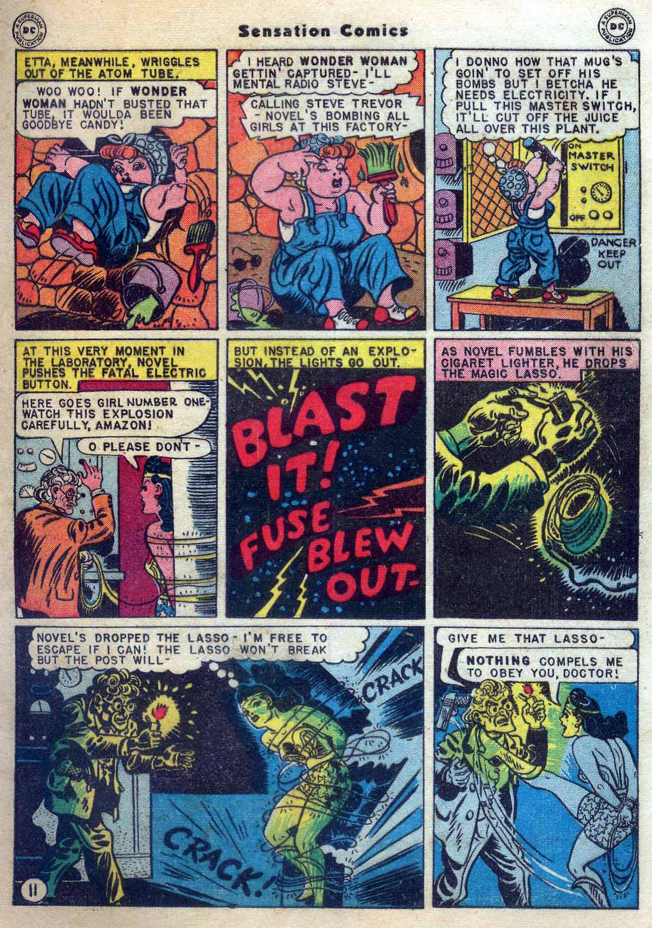 Read online Sensation (Mystery) Comics comic -  Issue #56 - 13