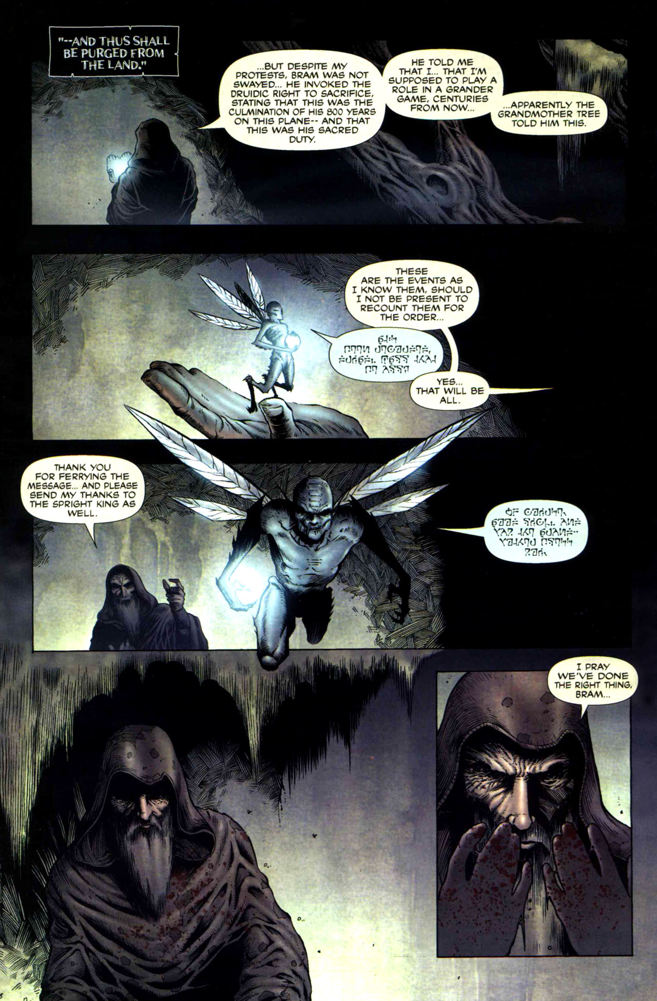 Read online Frank Frazetta's Swamp Demon comic -  Issue # Full - 16