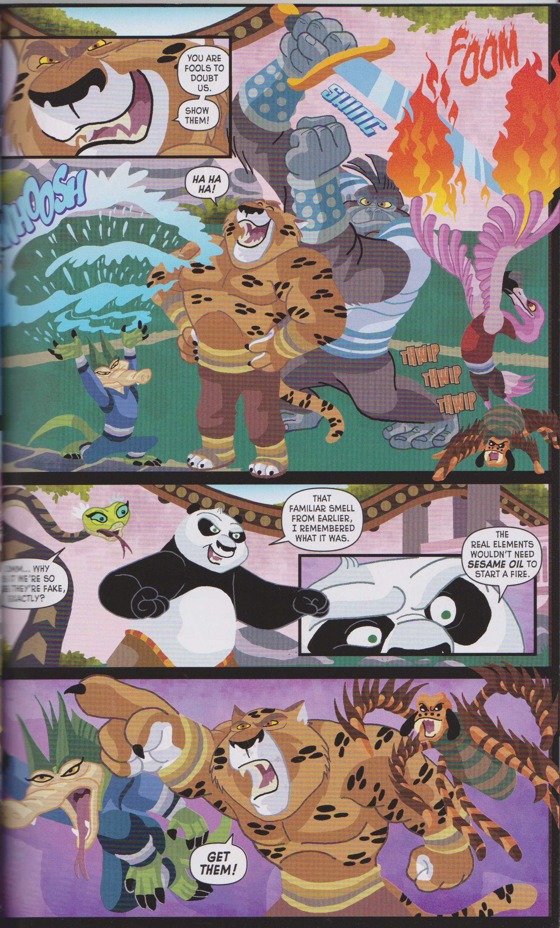 Read online Kung Fu Panda Everyone is Kung Fu Fighting comic -  Issue # TPB (Part 2) - 13