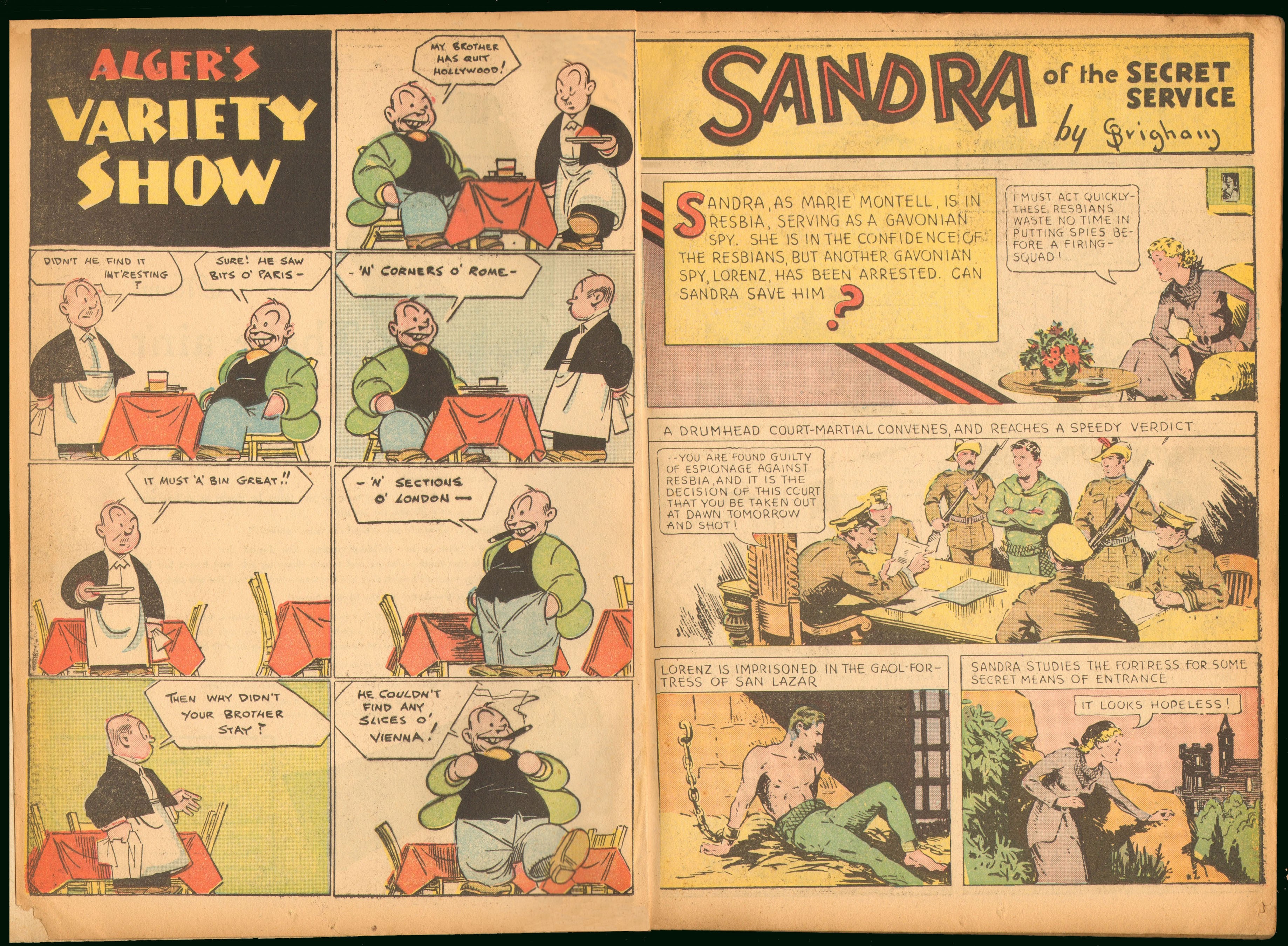 Read online More Fun Comics comic -  Issue #15 - 2