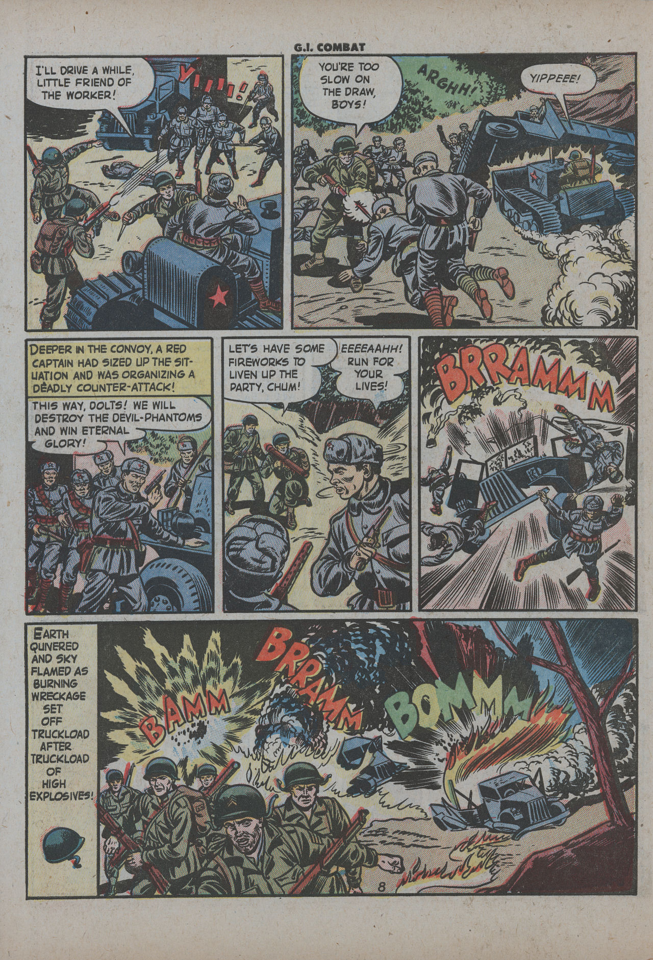 Read online G.I. Combat (1952) comic -  Issue #9 - 10