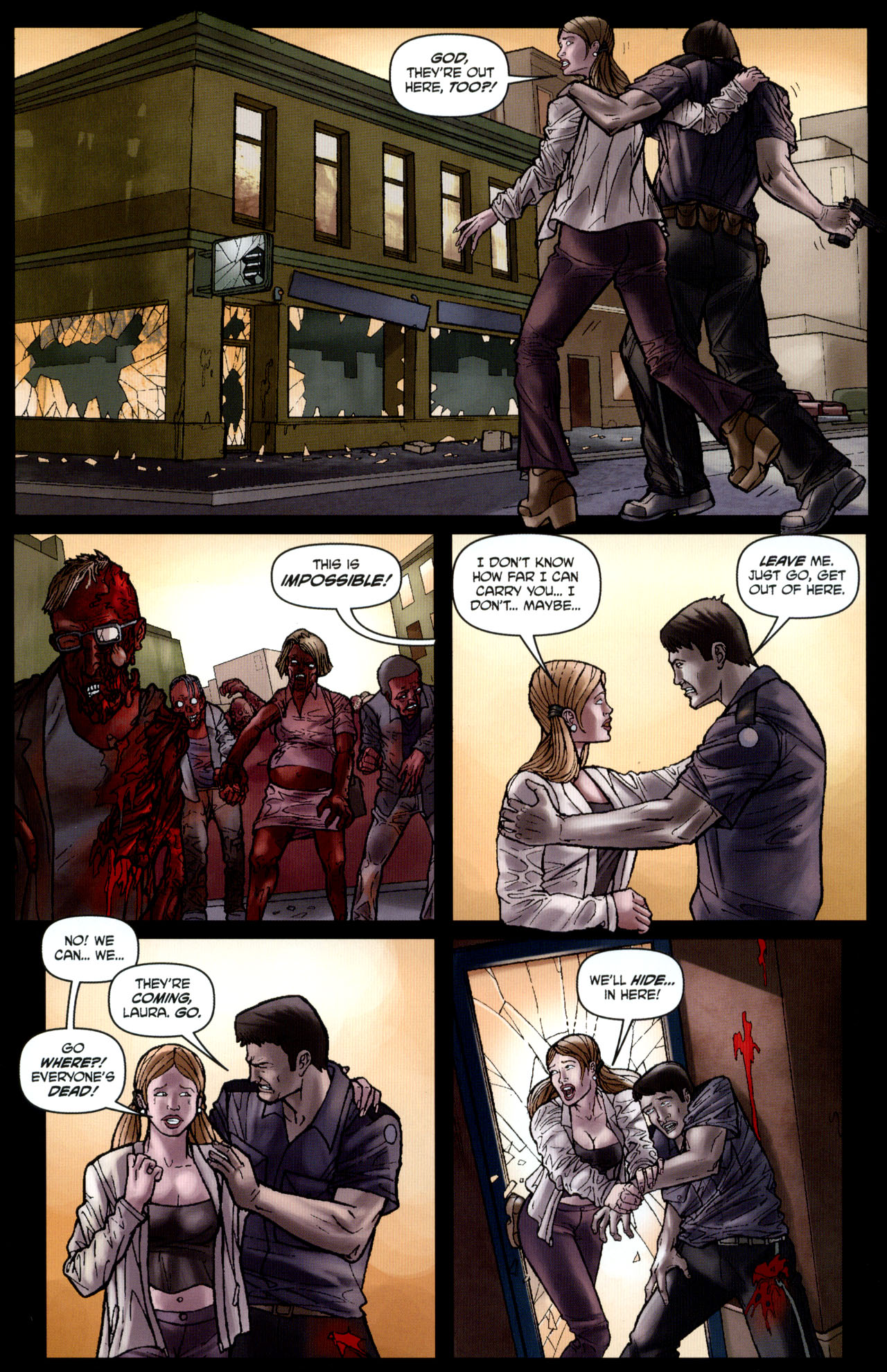 Read online Zombies! Feast comic -  Issue #5 - 22