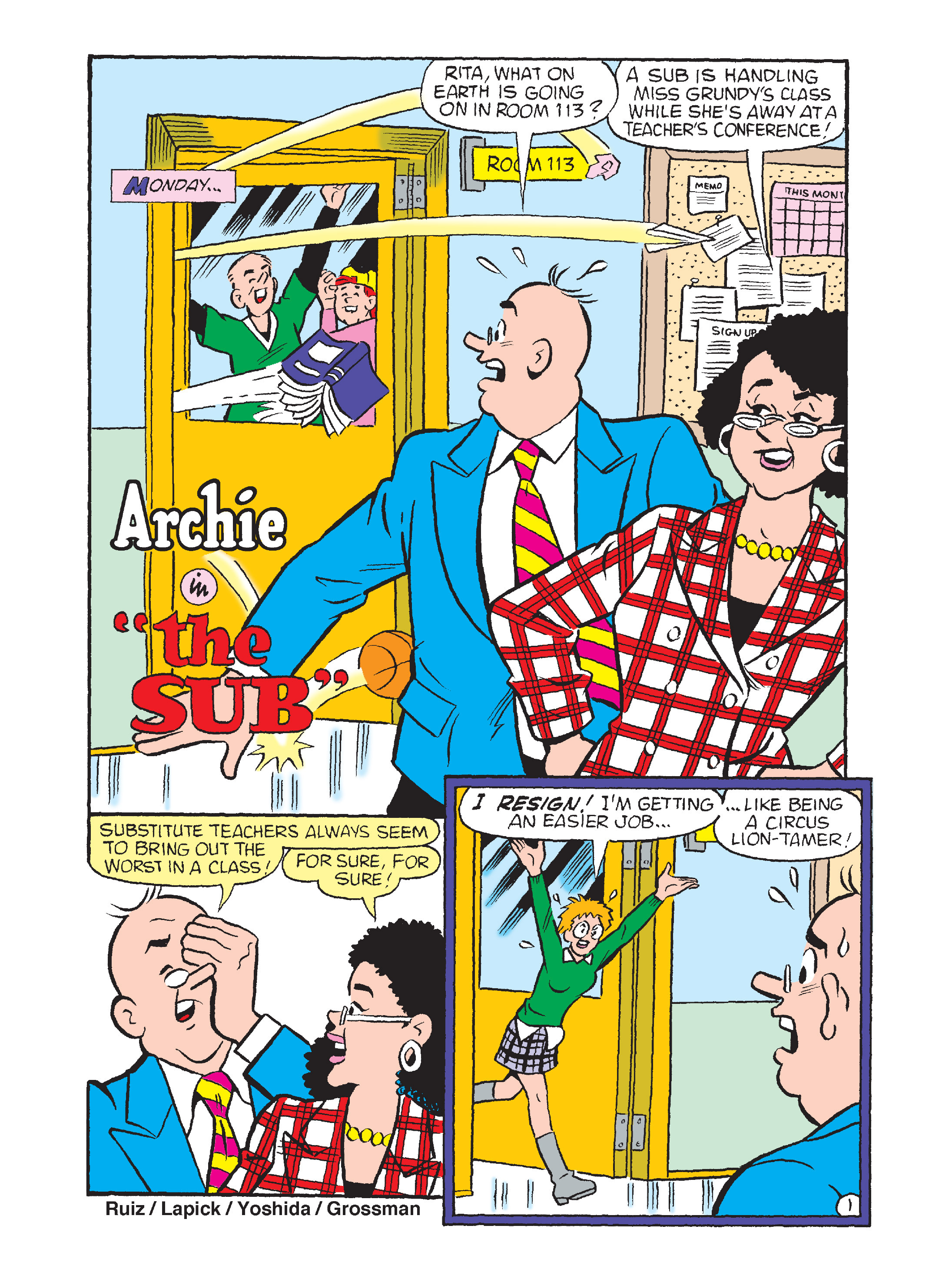Read online Archie Comics Spectacular School Daze comic -  Issue # TPB - 14