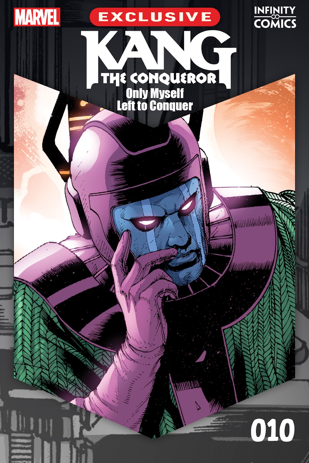 Kang the Conqueror: Only Myself Left to Conquer Infinity Comic issue 10 - Page 1
