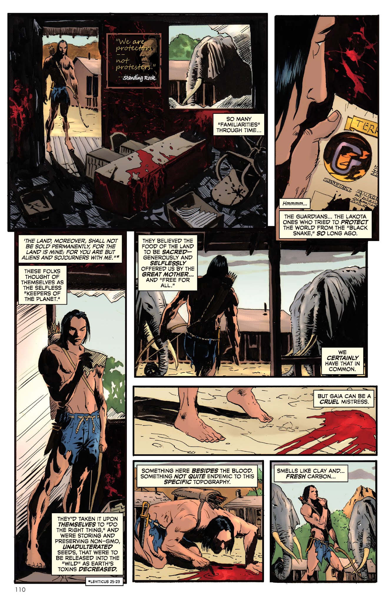Read online The Once and Future Tarzan comic -  Issue # TPB - 111