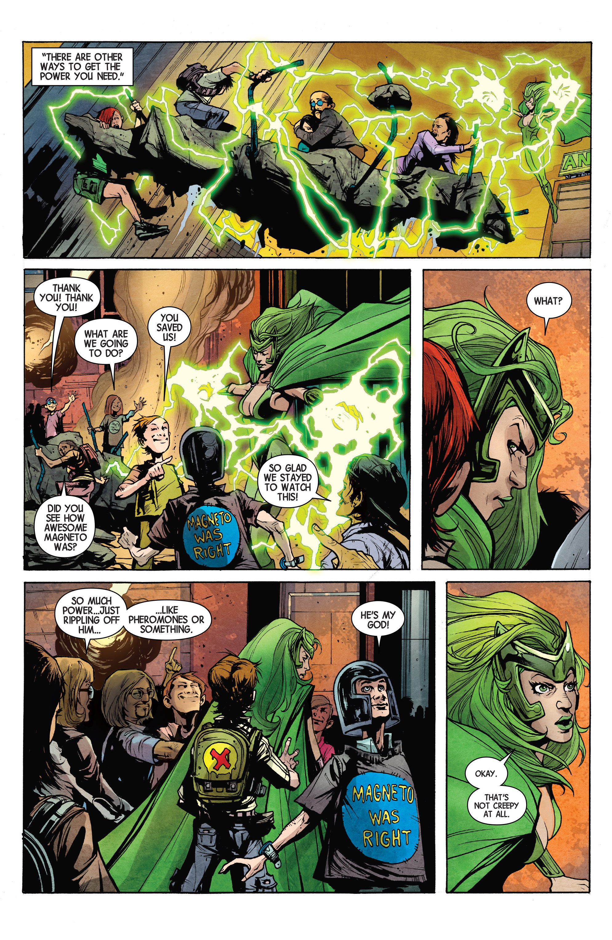 Read online Magneto comic -  Issue #19 - 10