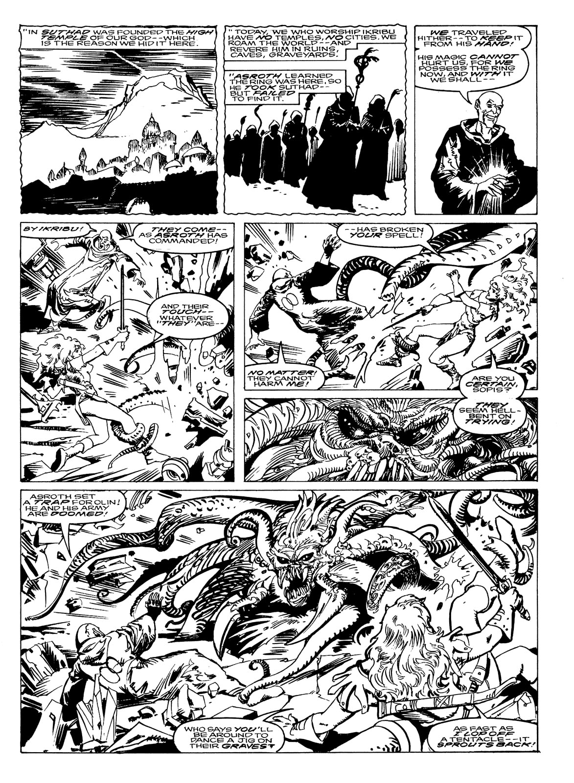 Read online The Savage Sword Of Conan comic -  Issue #231 - 36