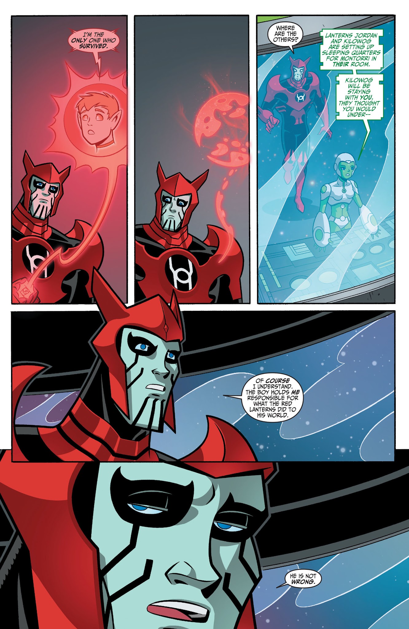 Read online Green Lantern: The Animated Series comic -  Issue #10 - 12