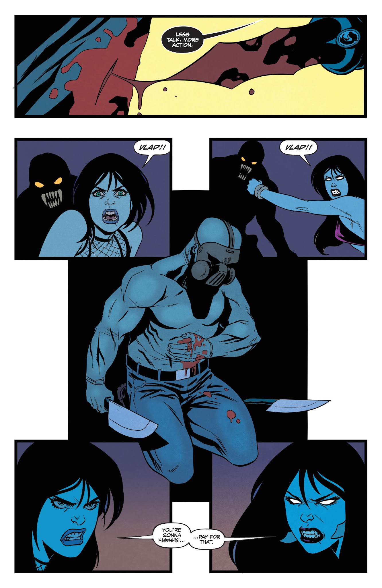 Read online Hack/Slash vs. Vampirella comic -  Issue #5 - 11