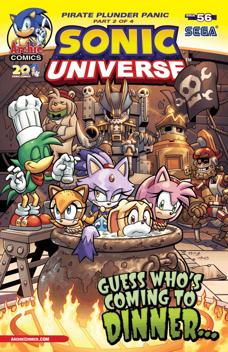 Read online Sonic Universe comic -  Issue #56 - 1