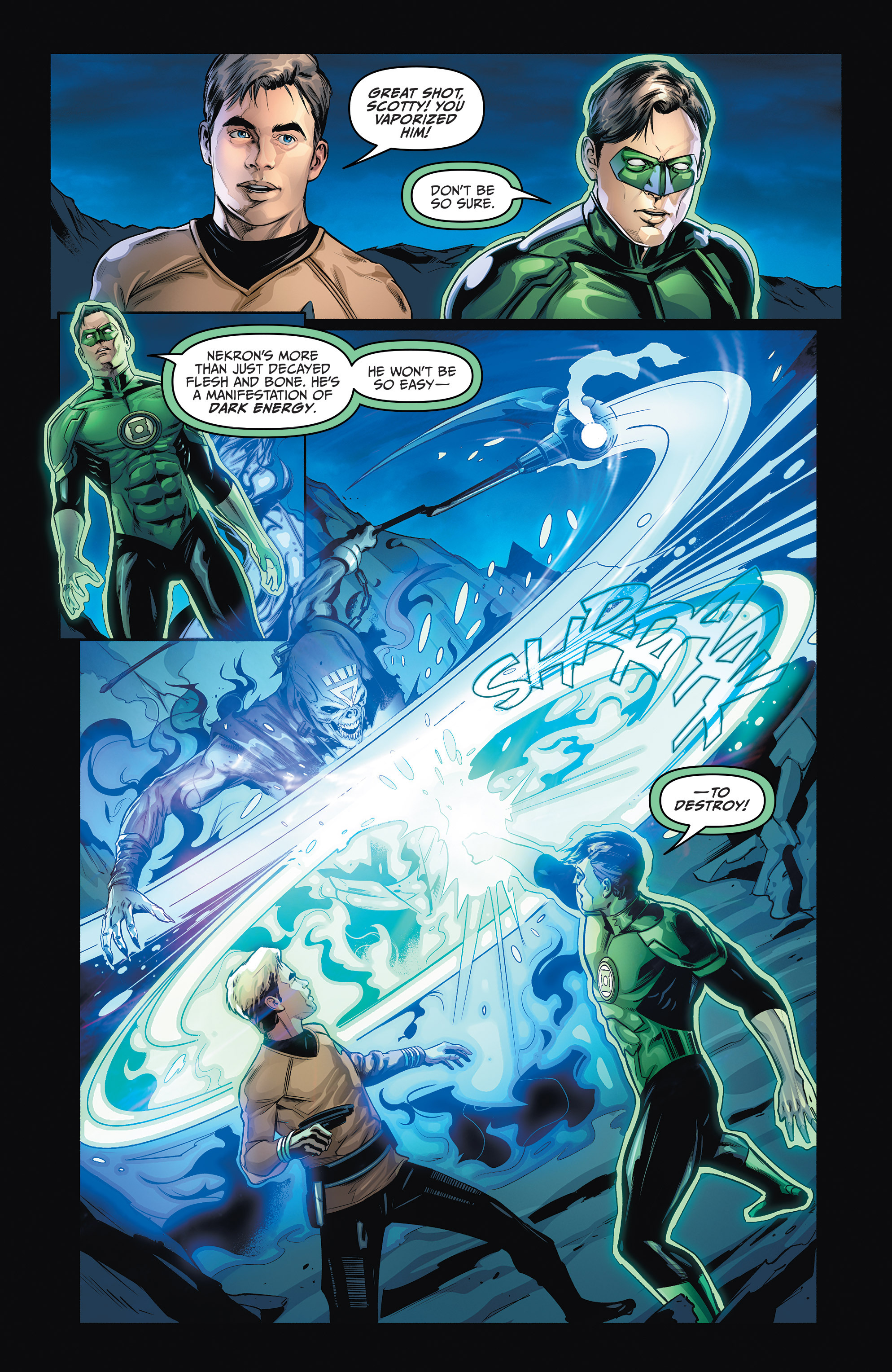 Read online Star Trek/Green Lantern (2015) comic -  Issue #6 - 8