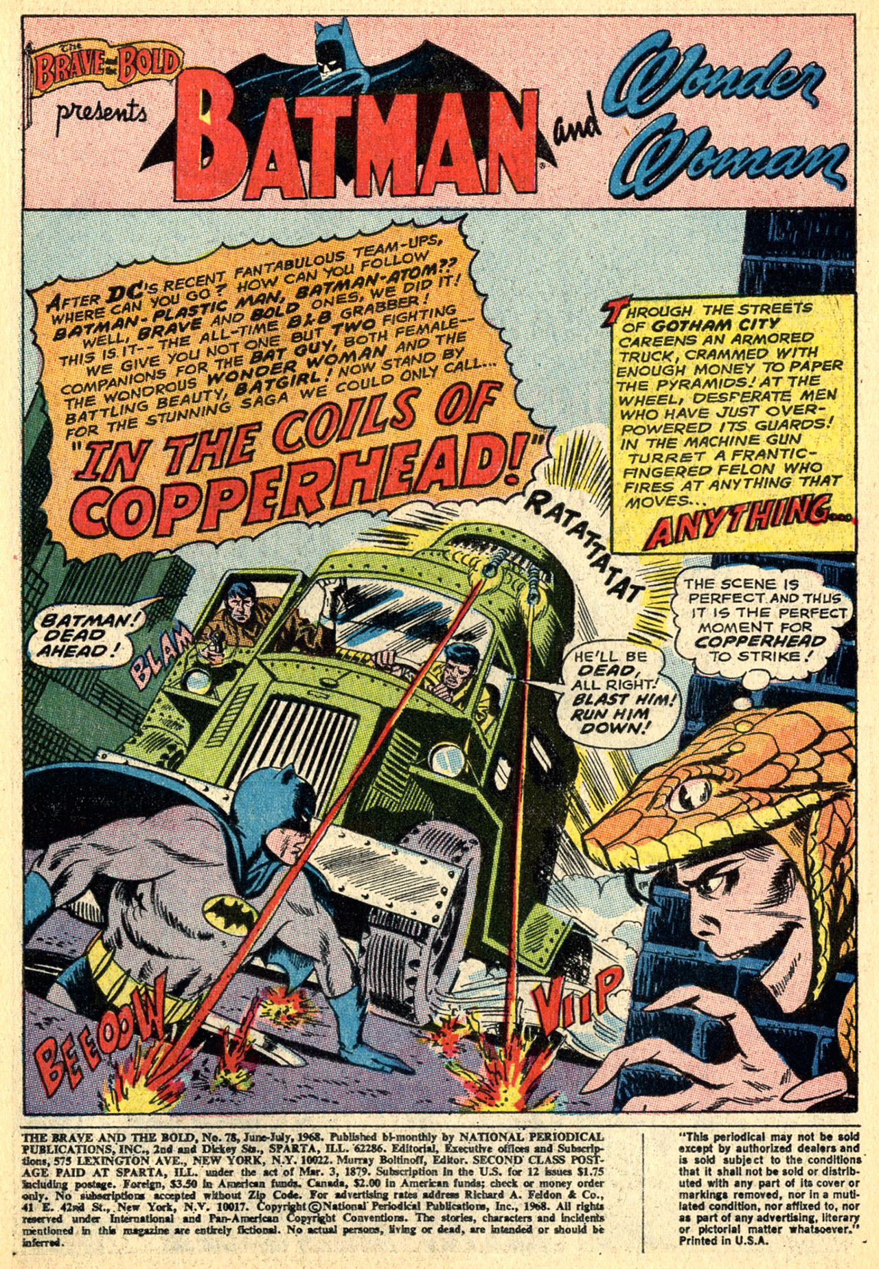 Read online The Brave and the Bold (1955) comic -  Issue #78 - 3