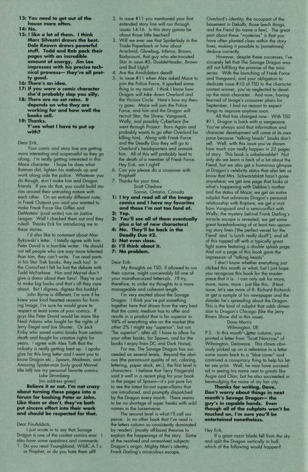 The Savage Dragon (1993) Issue #12 #14 - English 32