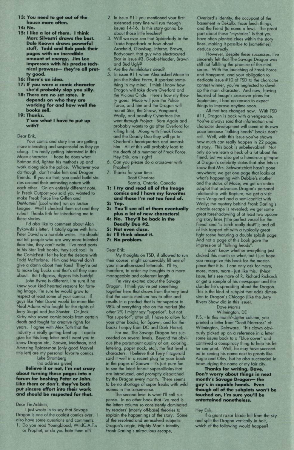 Read online The Savage Dragon (1993) comic -  Issue #12 - 32