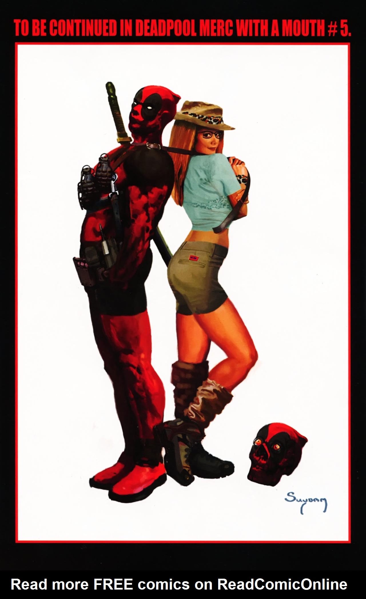 Read online Deadpool: Merc With a Mouth comic -  Issue #4 - 25