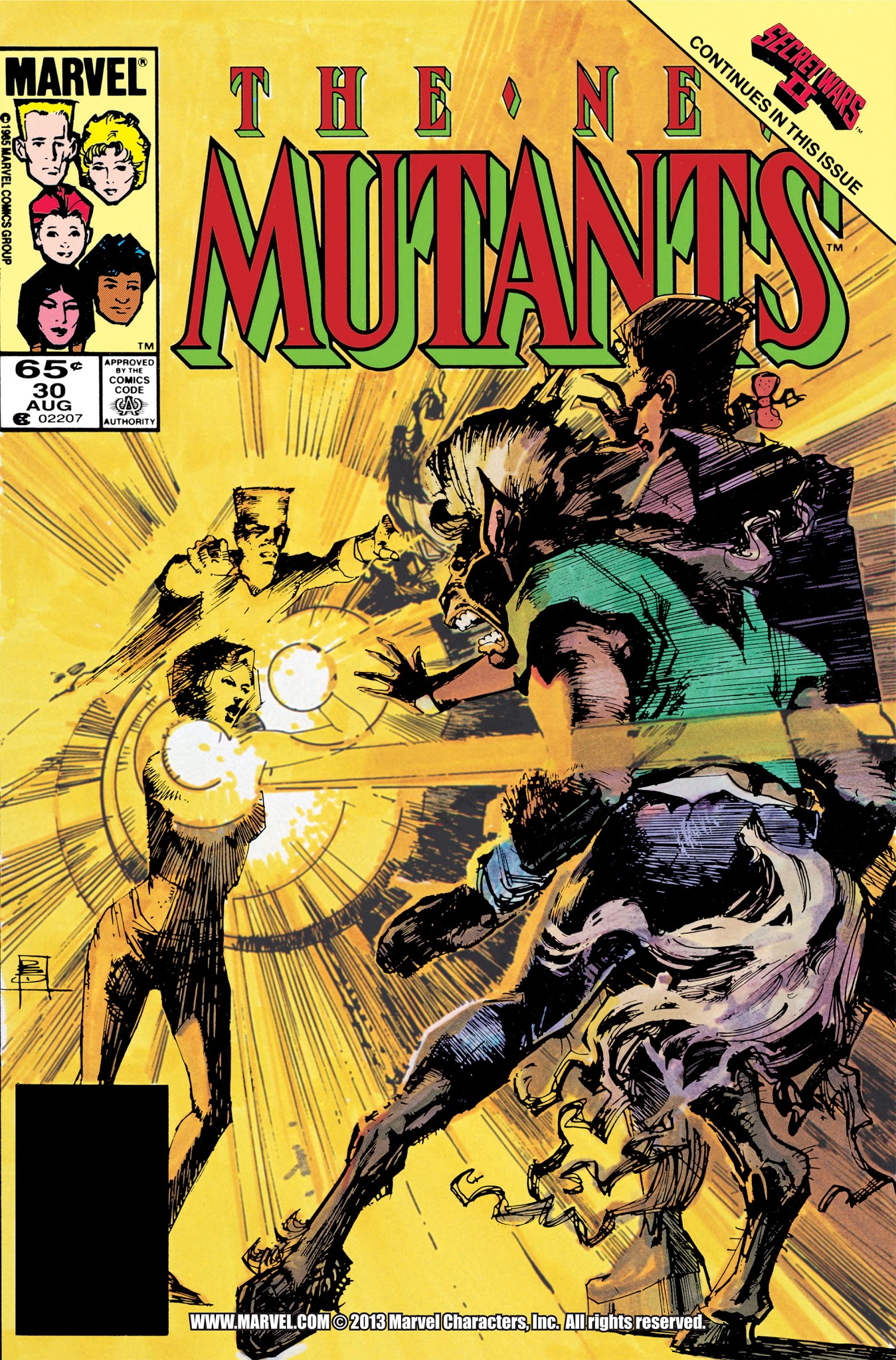 Read online New Mutants Classic comic -  Issue # TPB 4 - 97