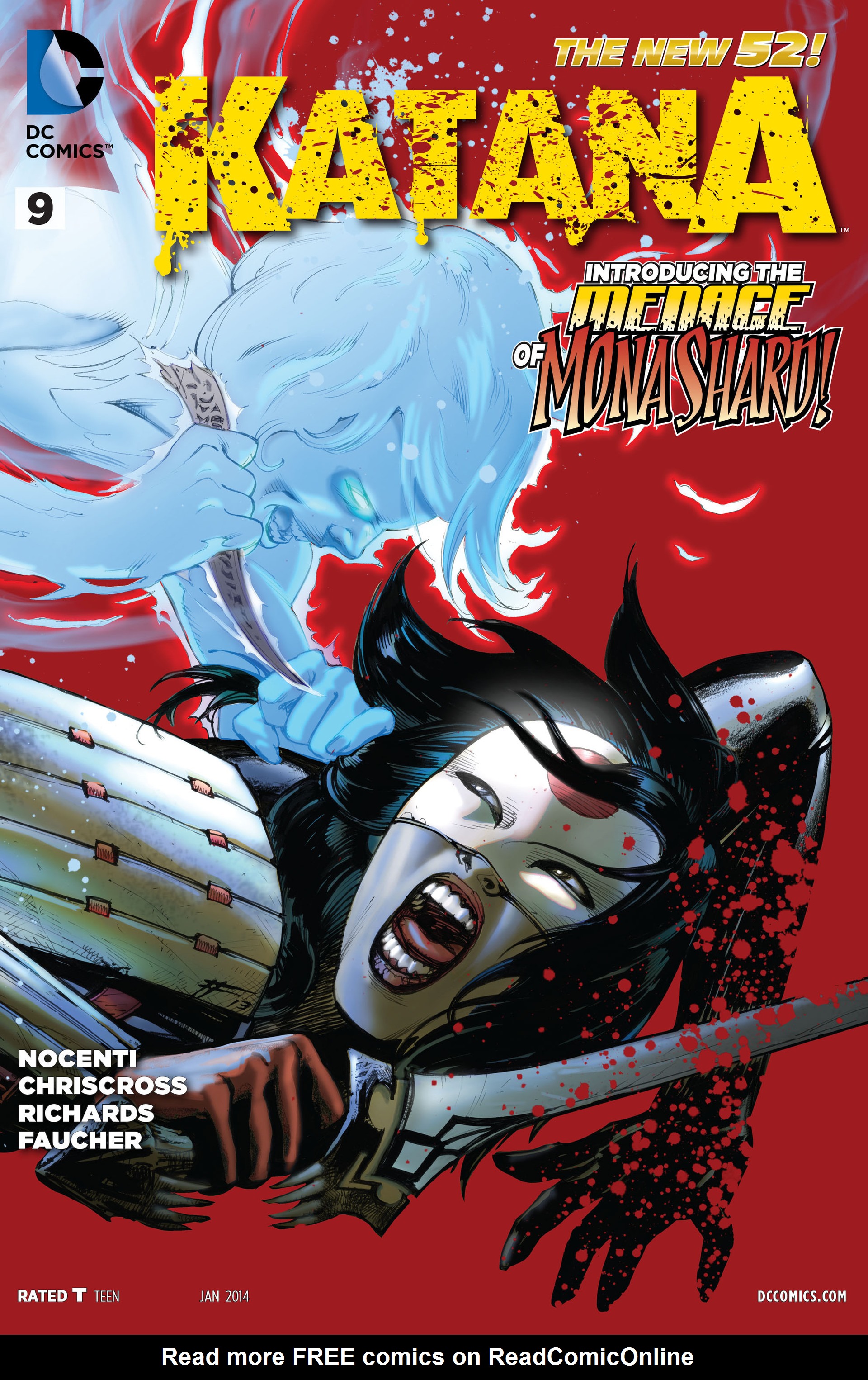 Read online Katana comic -  Issue #9 - 1