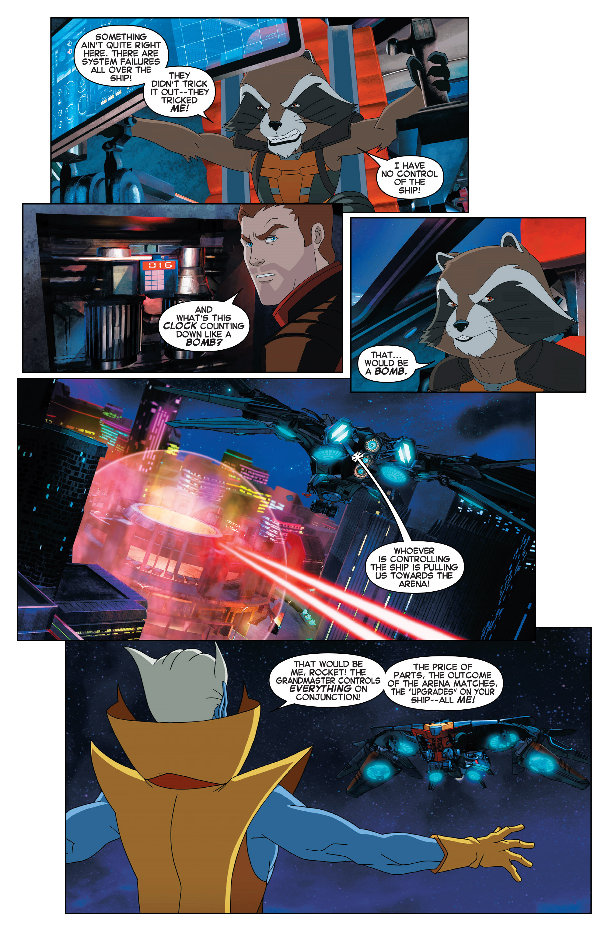 Read online Marvel Universe Guardians of the Galaxy [II] comic -  Issue #4 - 17