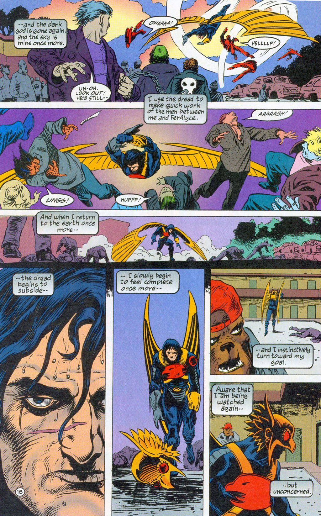 Hawkman (1993) Issue #10 #13 - English 20