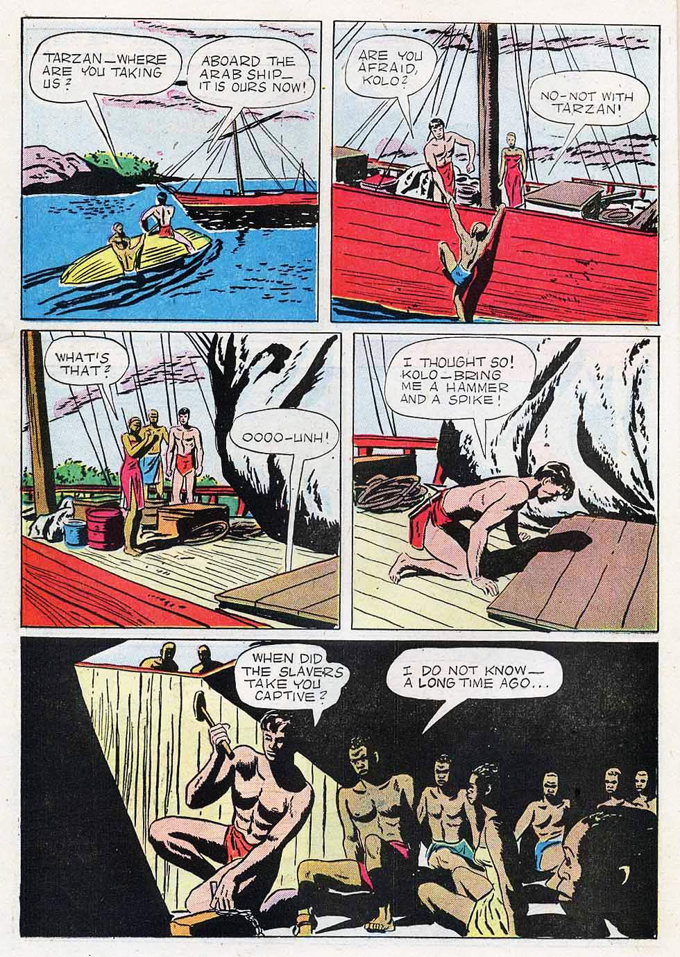 Read online Tarzan (1948) comic -  Issue #12 - 20