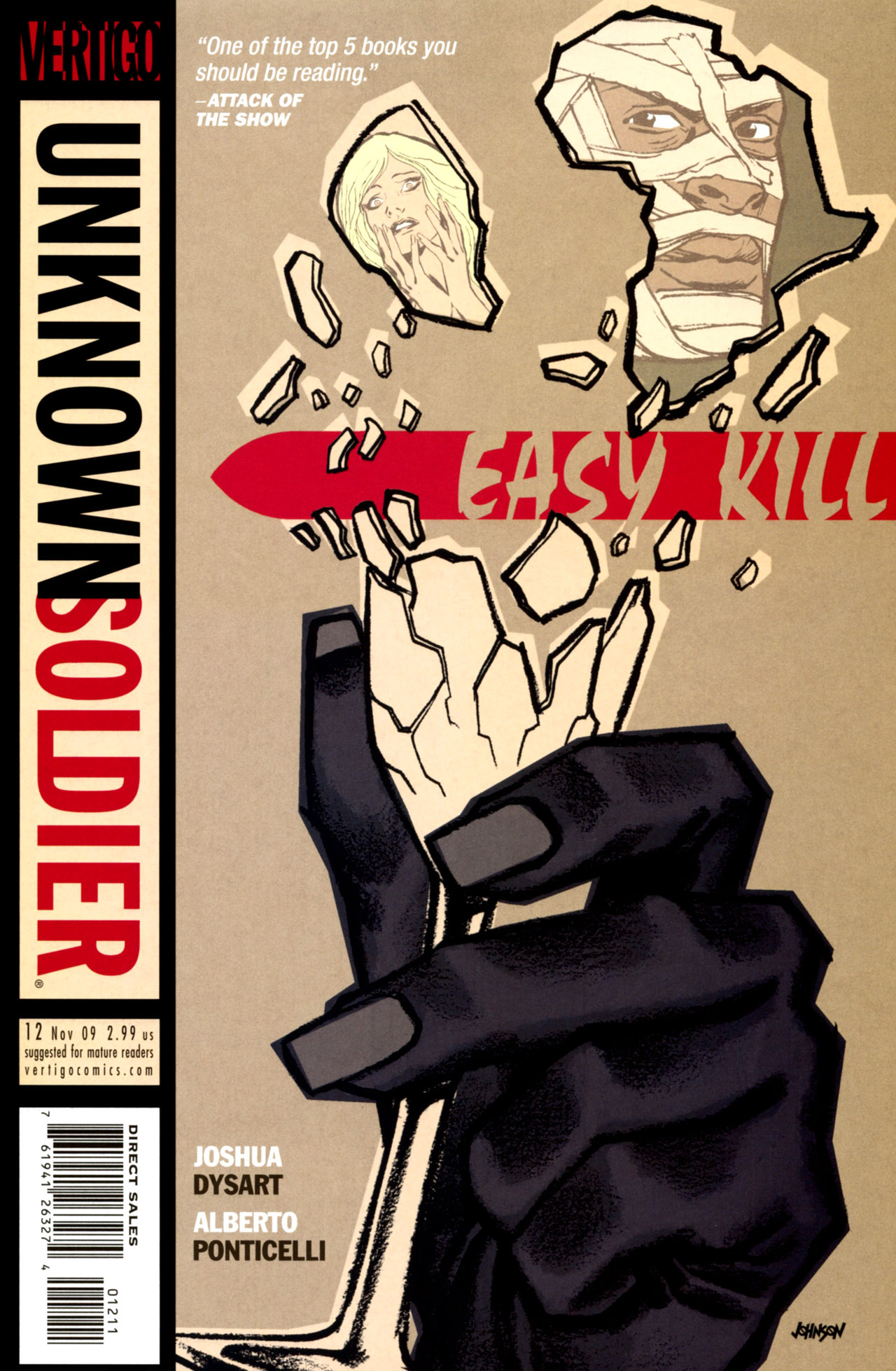 Read online Unknown Soldier (2008) comic -  Issue #12 - 1