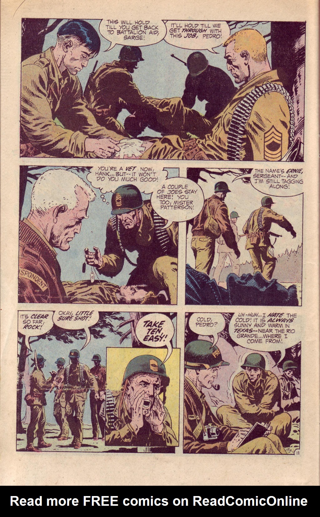 Read online Our Army at War (1952) comic -  Issue #241 - 14