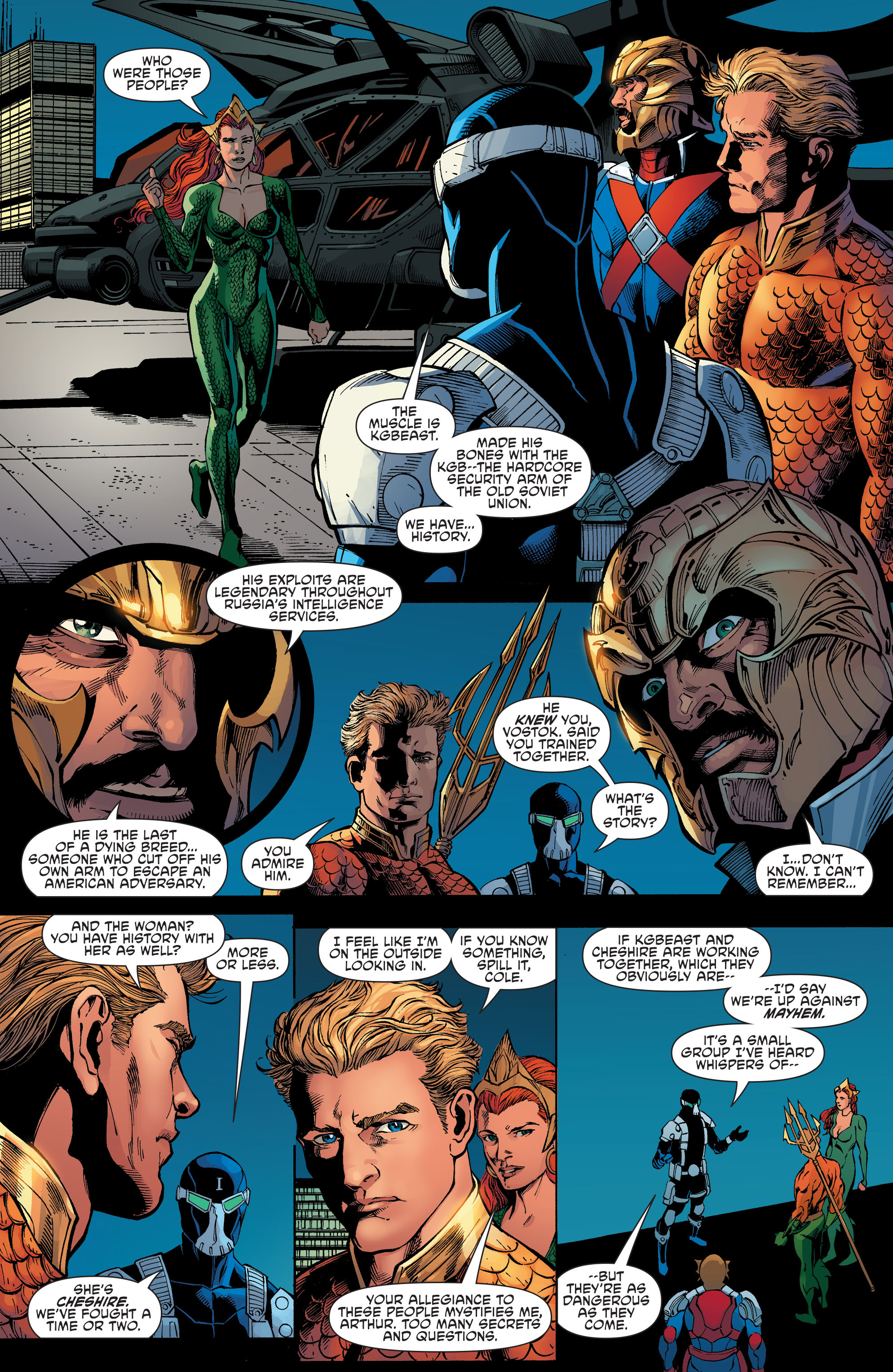Read online Aquaman and the Others comic -  Issue #7 - 12