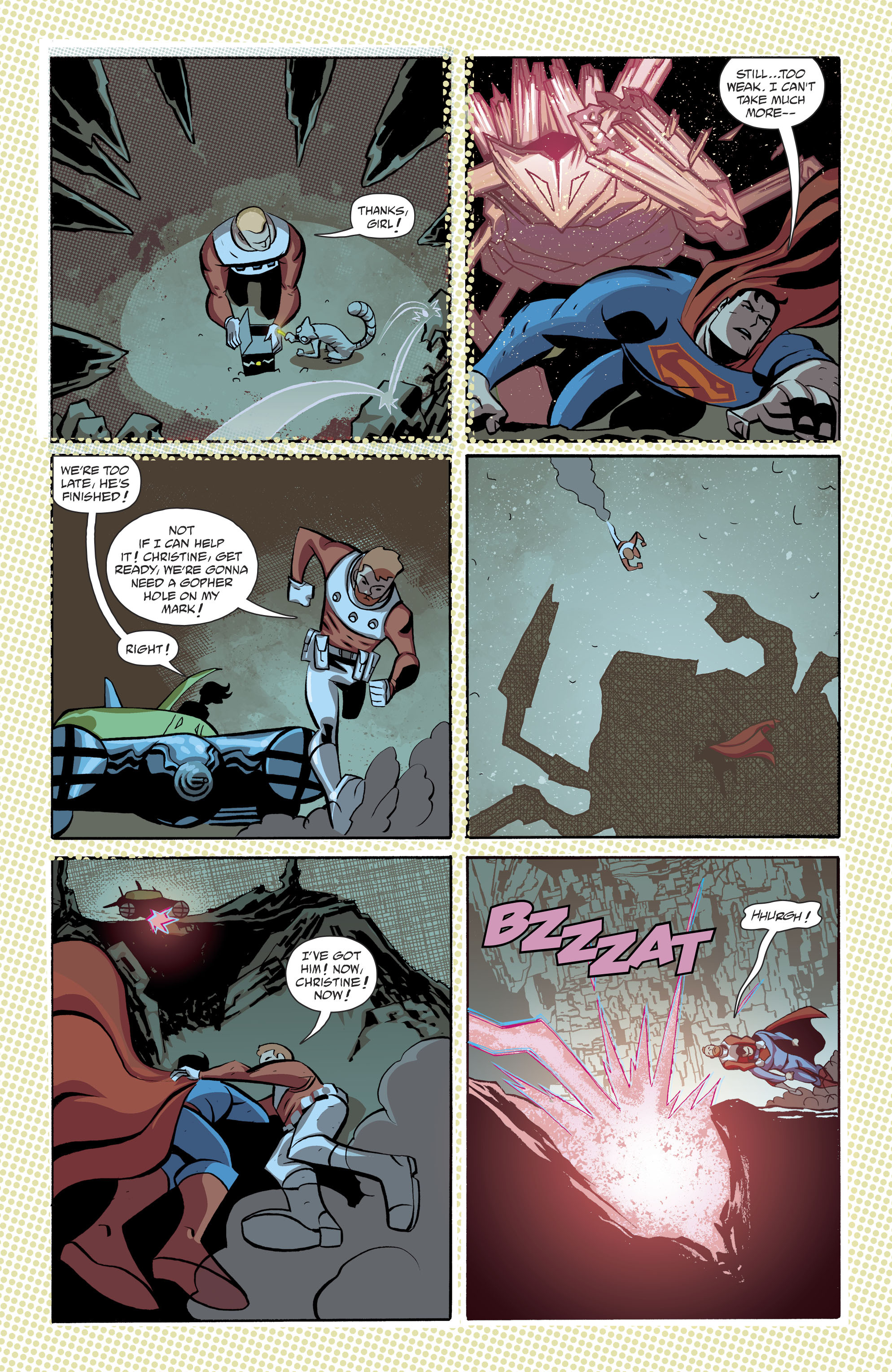 Read online Cave Carson Has a Cybernetic Eye comic -  Issue #7 - 8