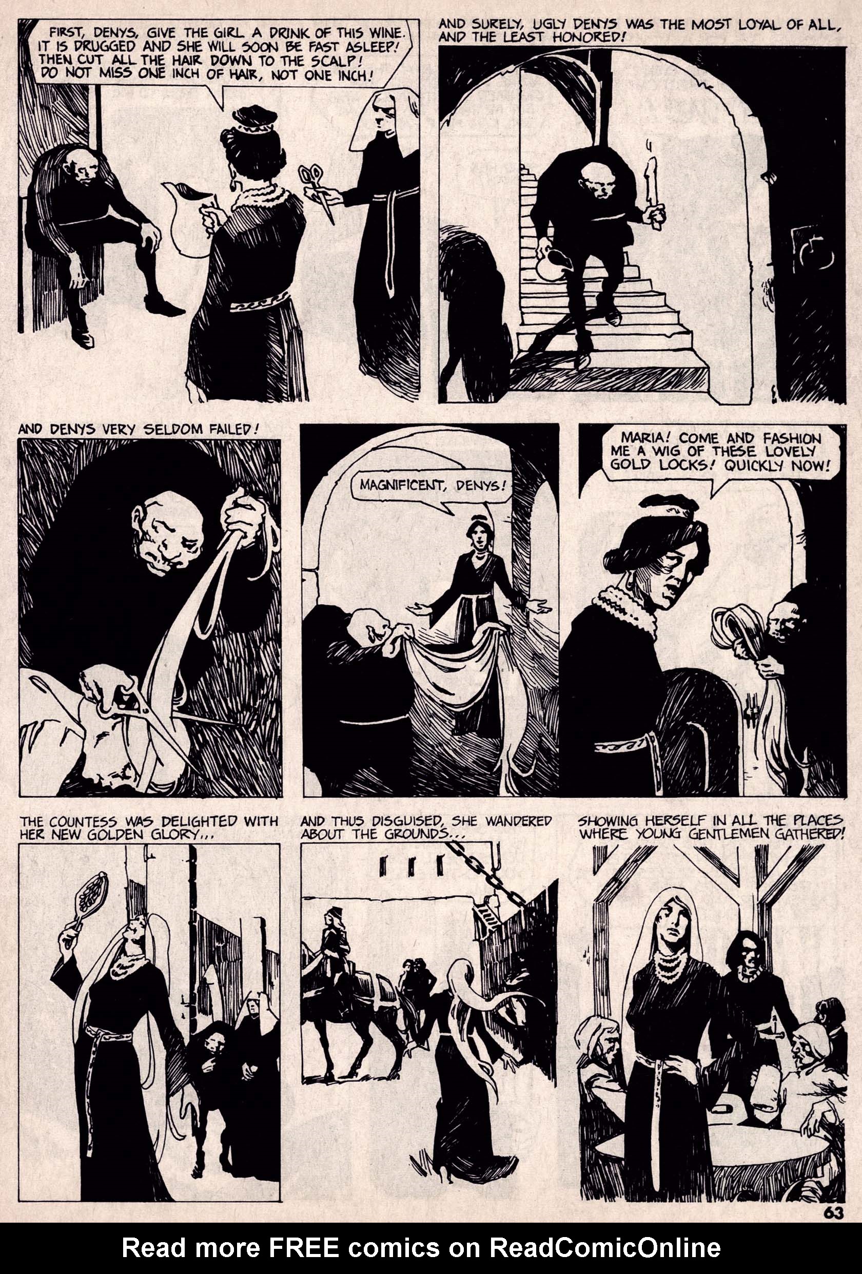 Read online Vampirella (1969) comic -  Issue #13 - 61