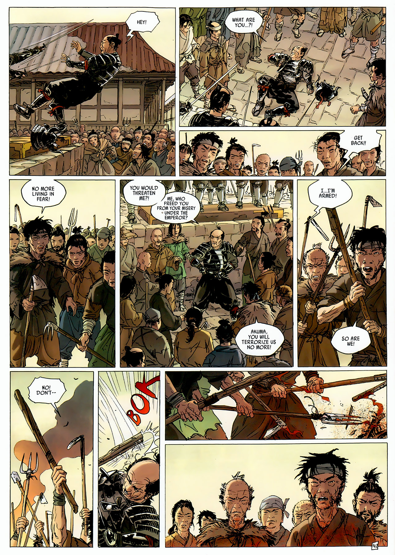 Read online Samurai: Legend comic -  Issue #4 - 41