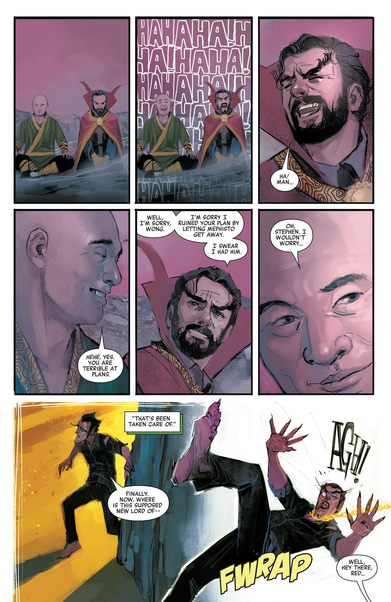 Read online Doctor Strange: Damnation comic -  Issue #4 - 22