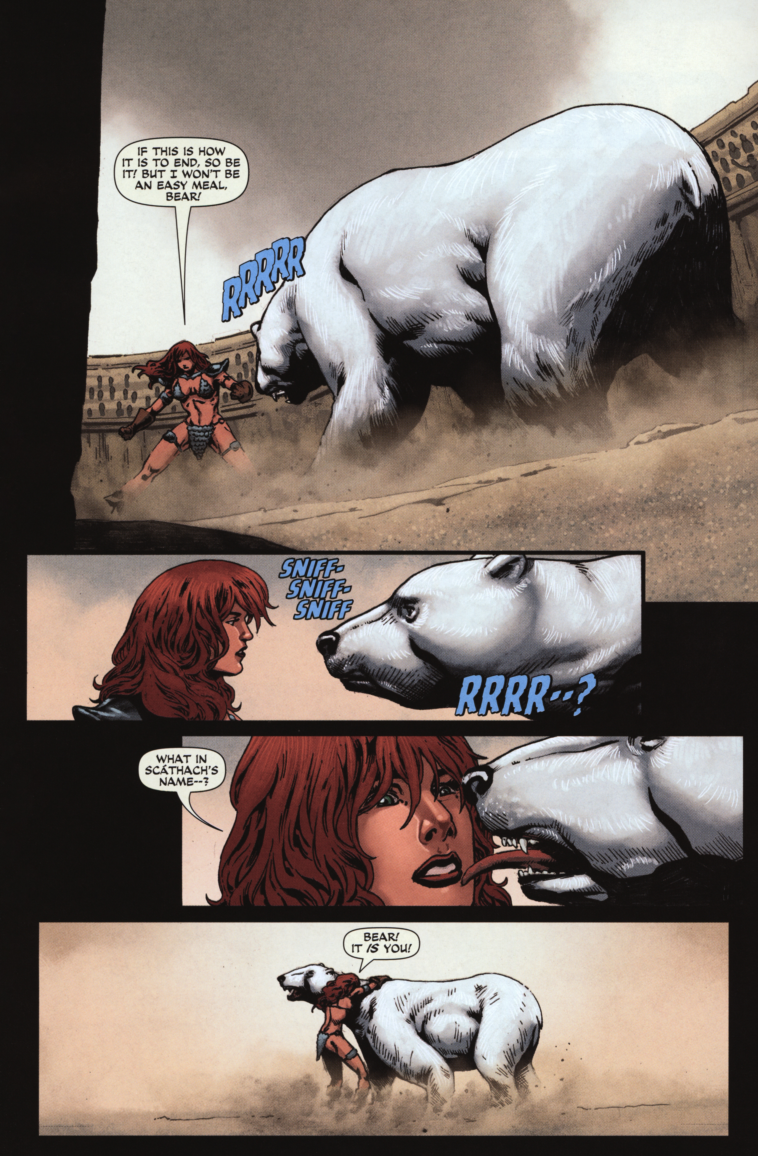 Read online Red Sonja: Berserker comic -  Issue # Full - 21