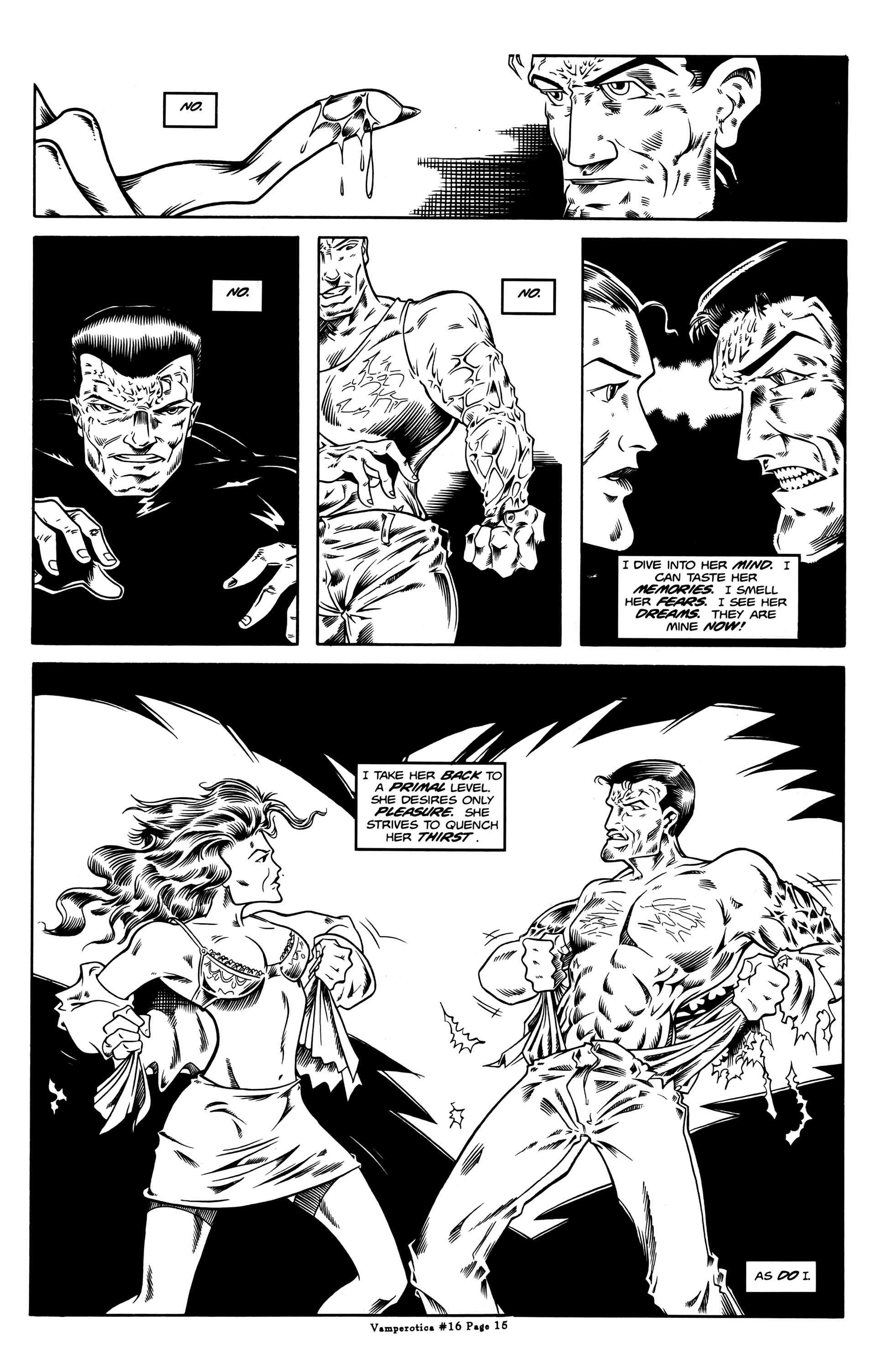 Read online Vamperotica comic -  Issue #16 - 17