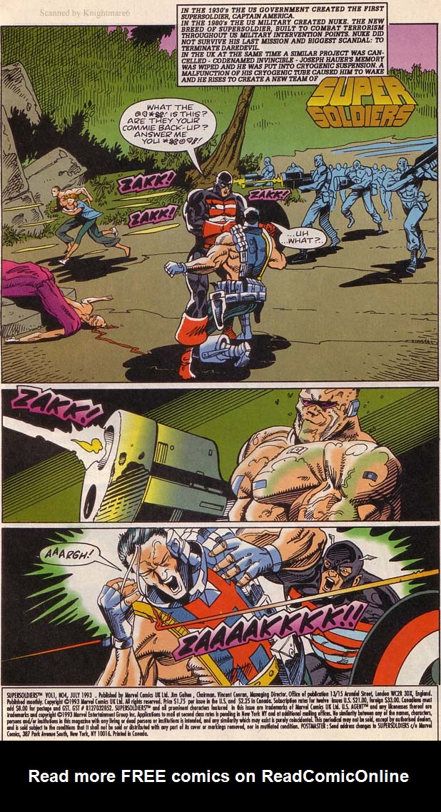 Read online Supersoldiers comic -  Issue #4 - 2