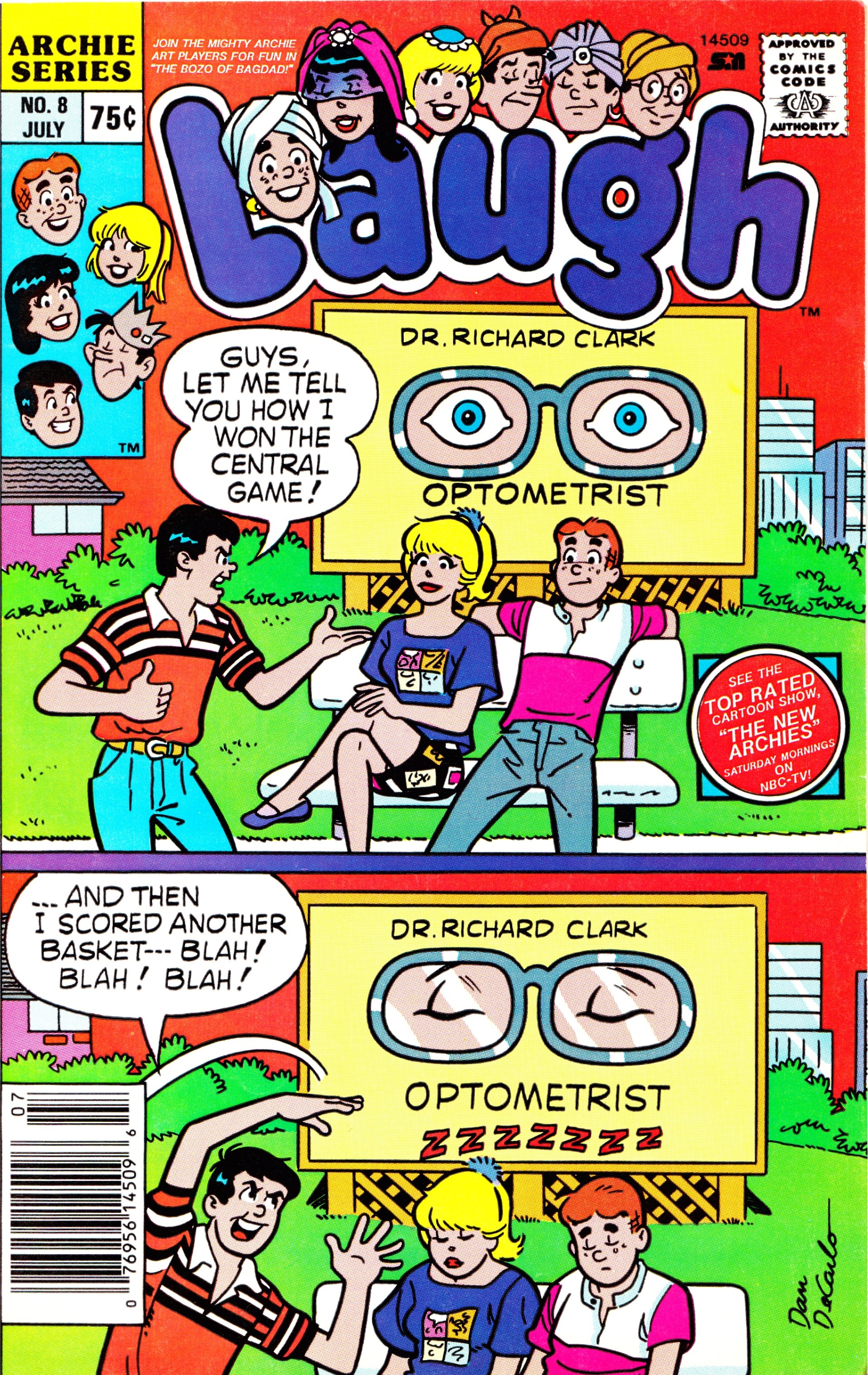 Read online Laugh comic -  Issue #8 - 1