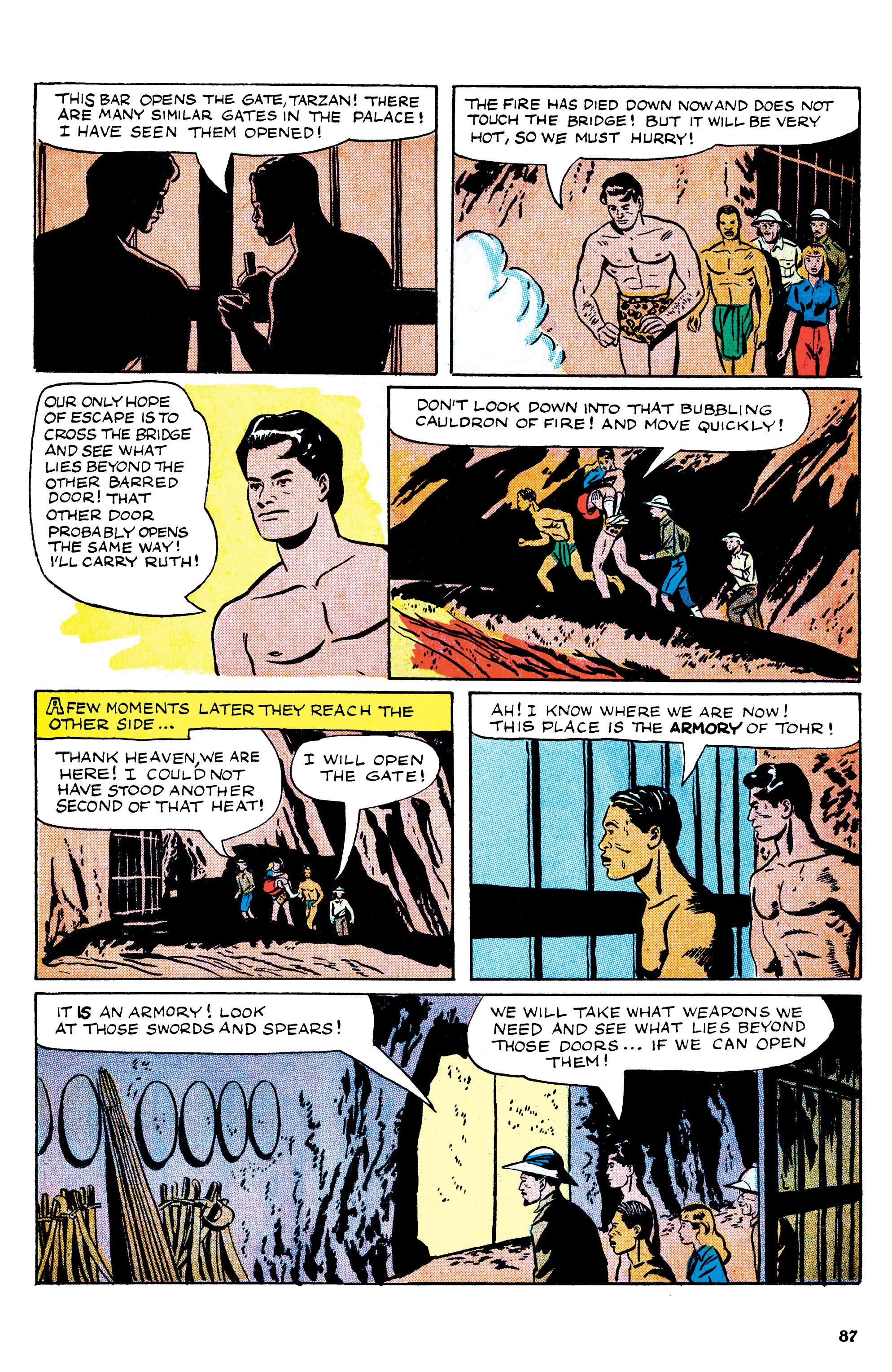 Read online Edgar Rice Burroughs Tarzan: The Jesse Marsh Years Omnibus comic -  Issue # TPB (Part 1) - 88
