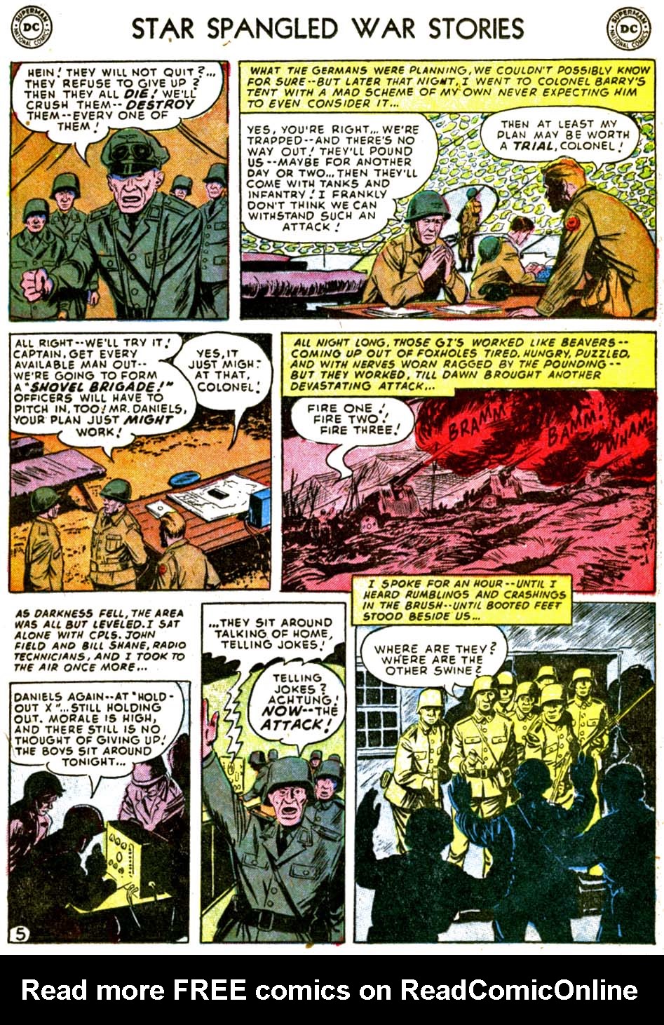 Read online Star Spangled War Stories (1952) comic -  Issue #2b - 17