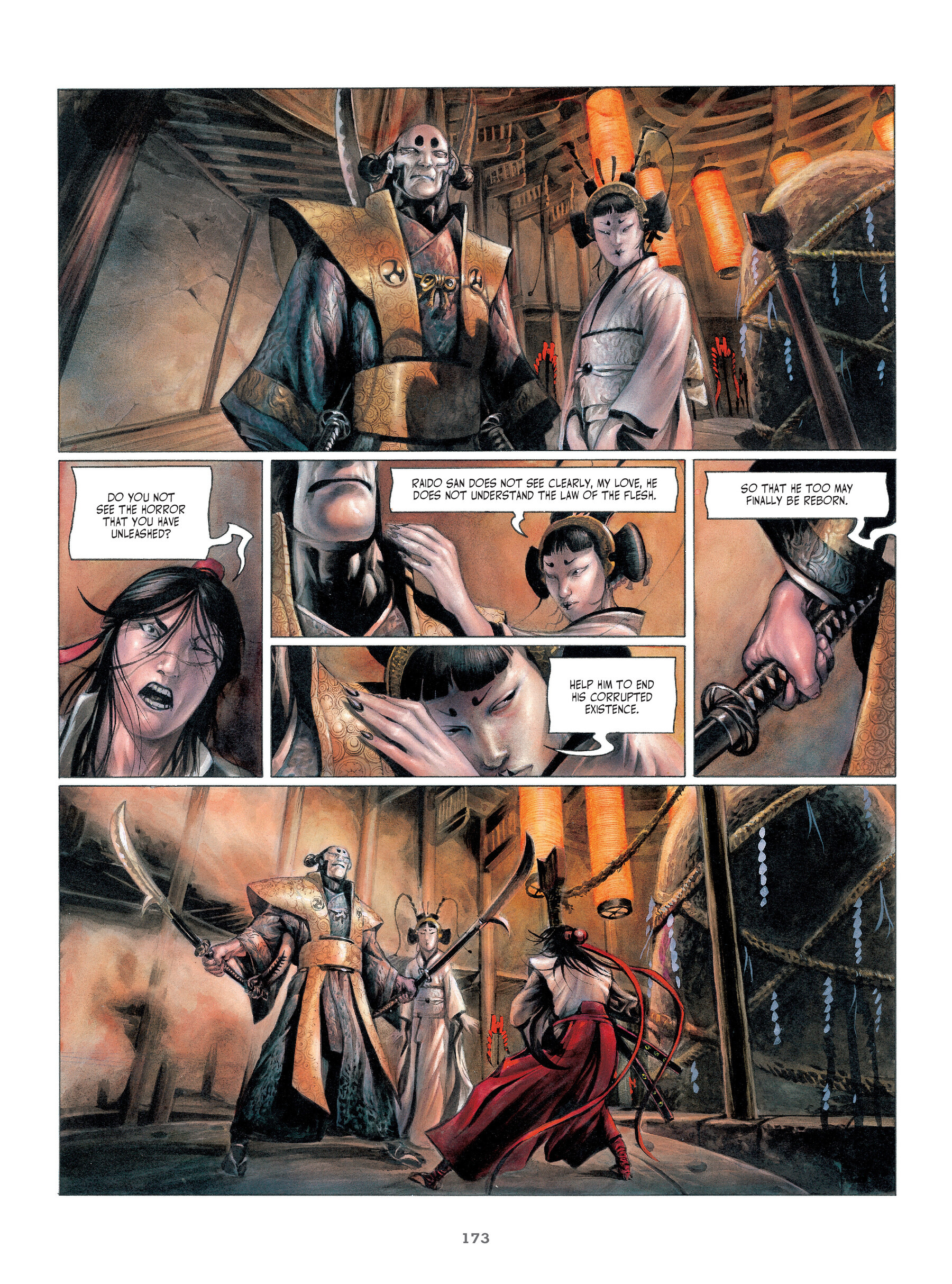 Read online Legends of the Pierced Veil: The Scarlet Blades comic -  Issue # TPB (Part 2) - 73