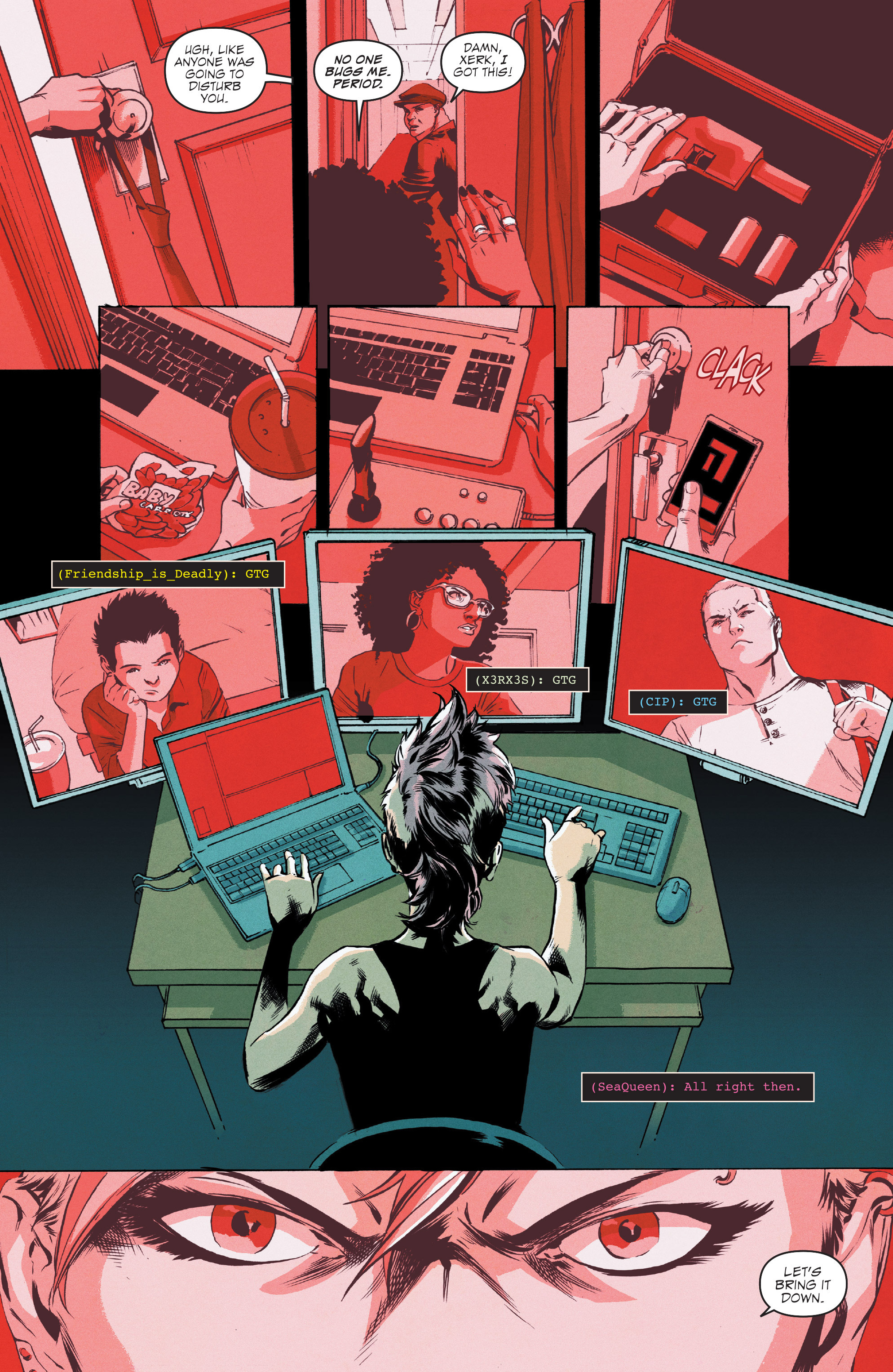 Read online Hacktivist Volume 2 comic -  Issue #3 - 3