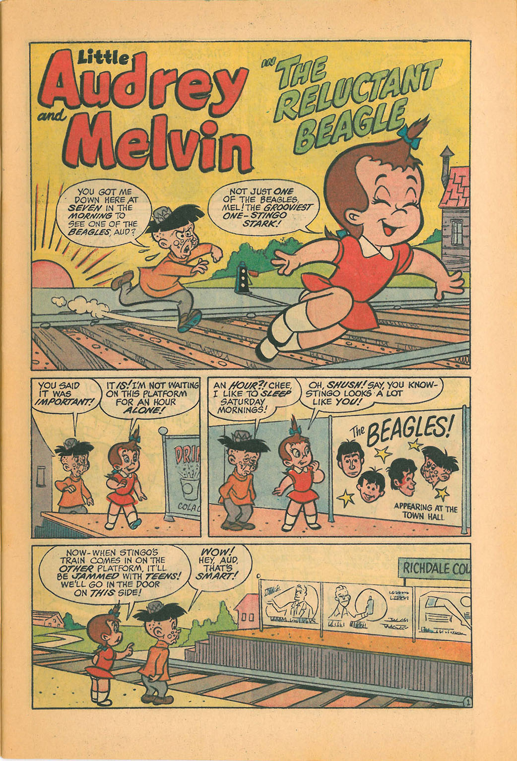 Read online Little Audrey And Melvin comic -  Issue #21 - 5