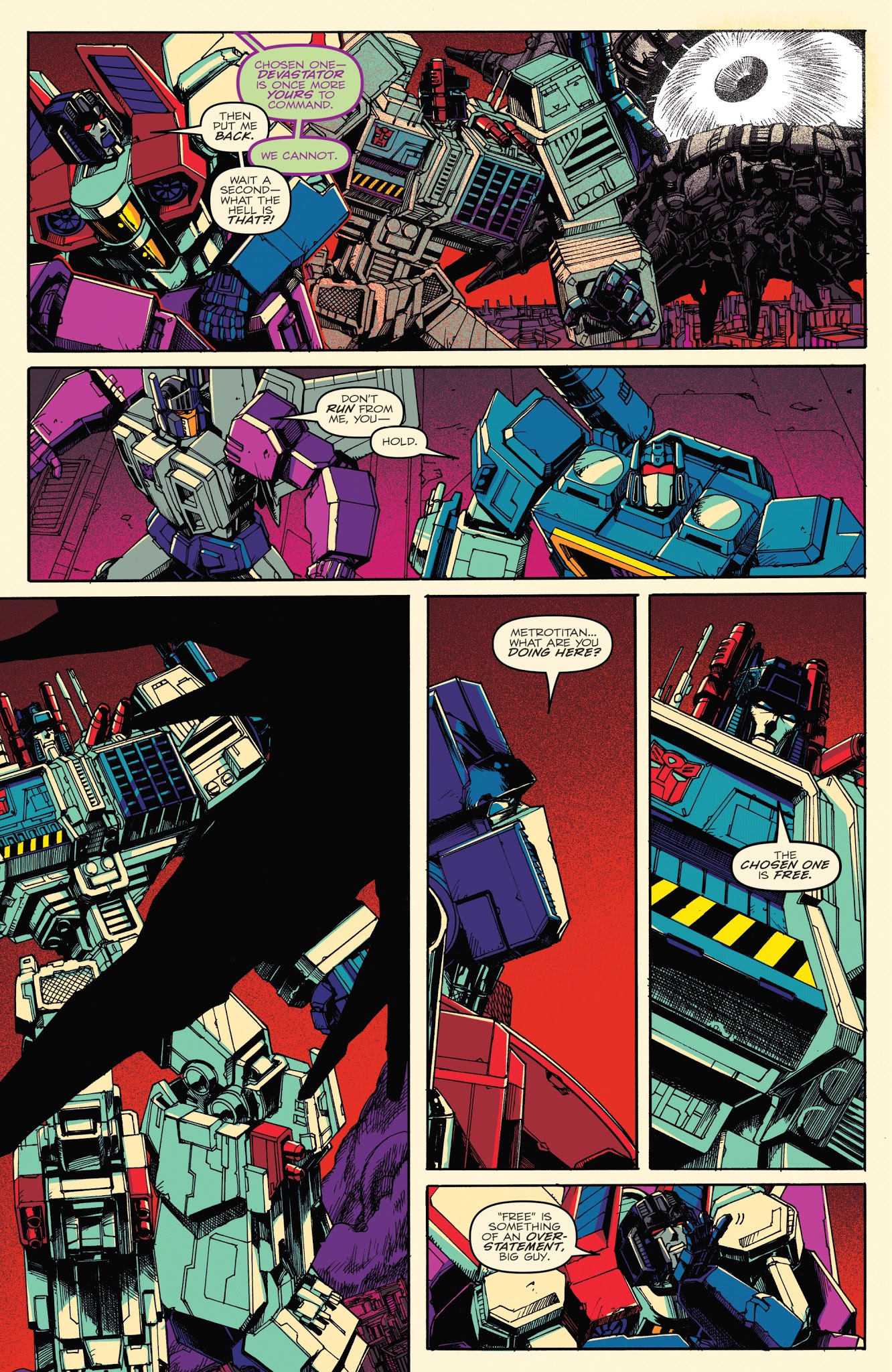 Read online Optimus Prime comic -  Issue #17 - 18